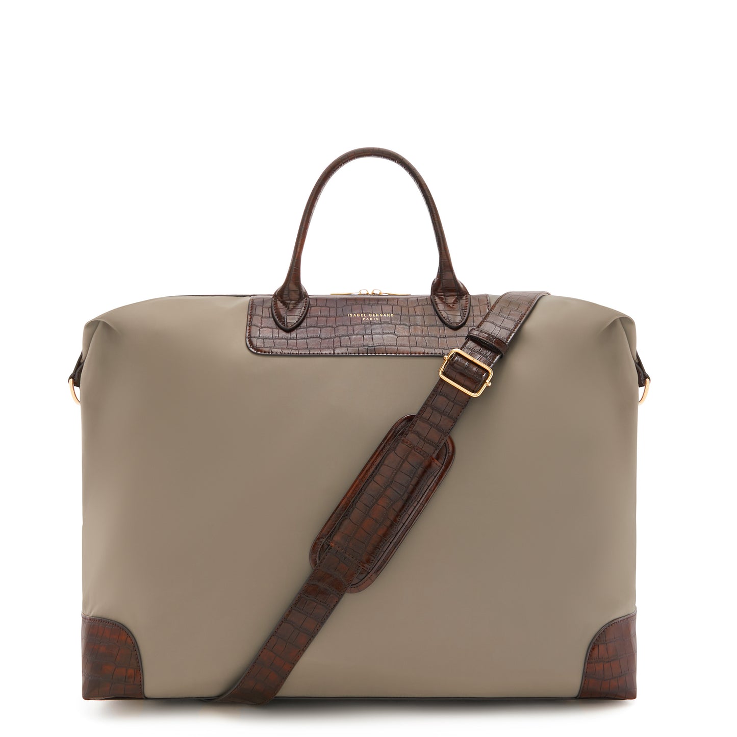 Du Louvre Clarice taupe weekend bag medium -  - Isabel Bernard