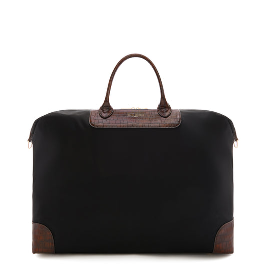 Du Louvre Clarice black weekend bag medium -  - Isabel Bernard