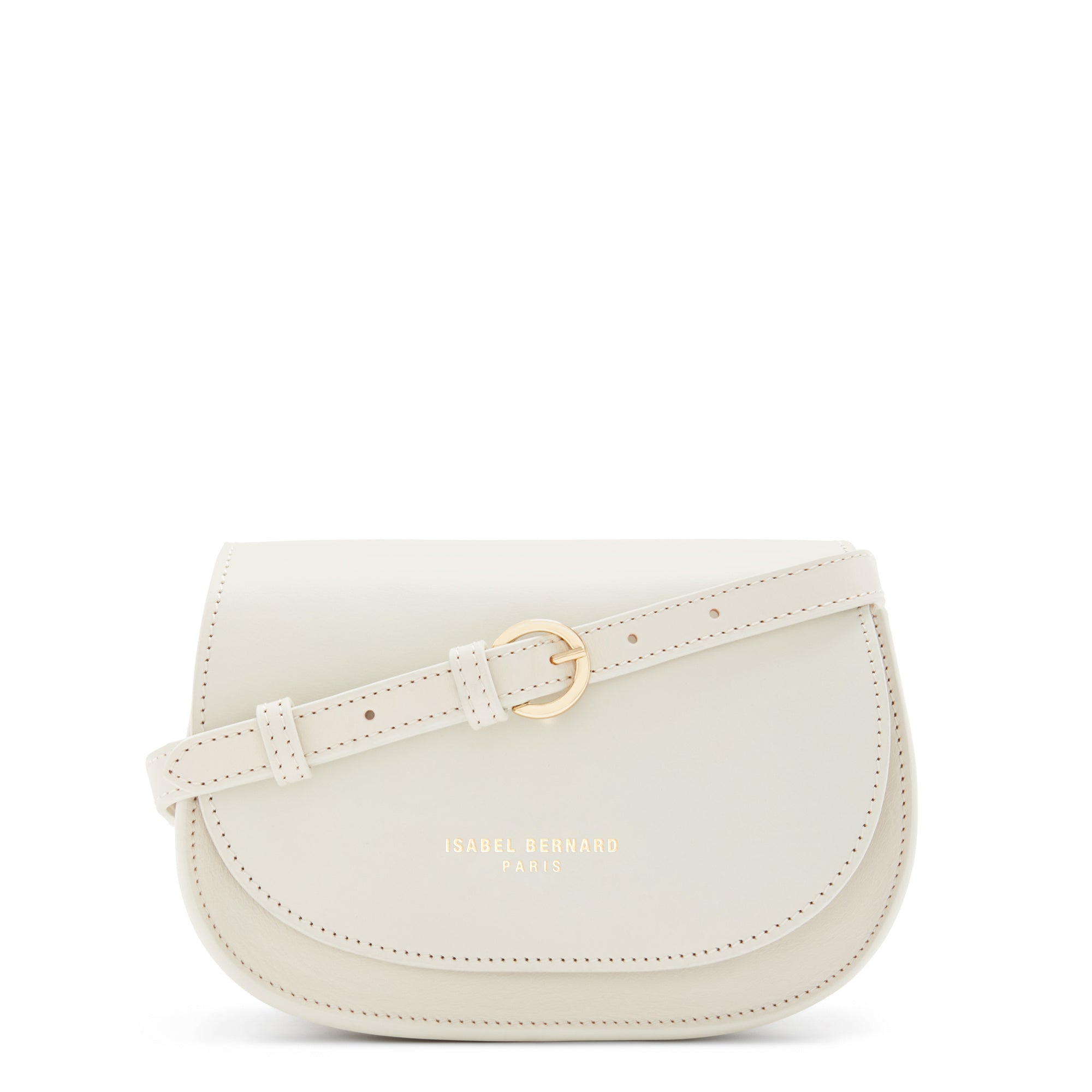 Montmartre Manon cream vegetable tanned leather crossbody bag