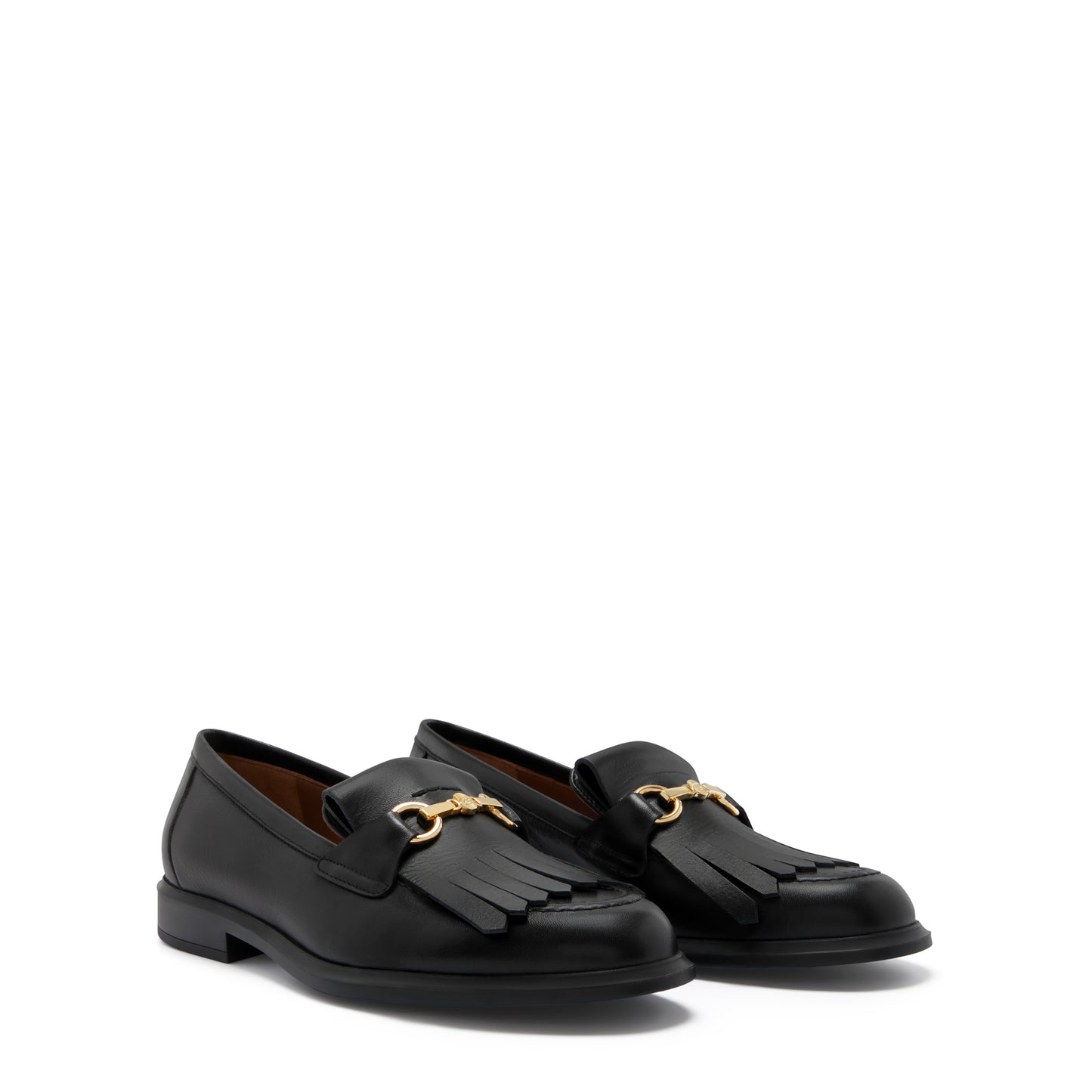 Vendôme Lave black calfskin leather loafers -  - Isabel Bernard