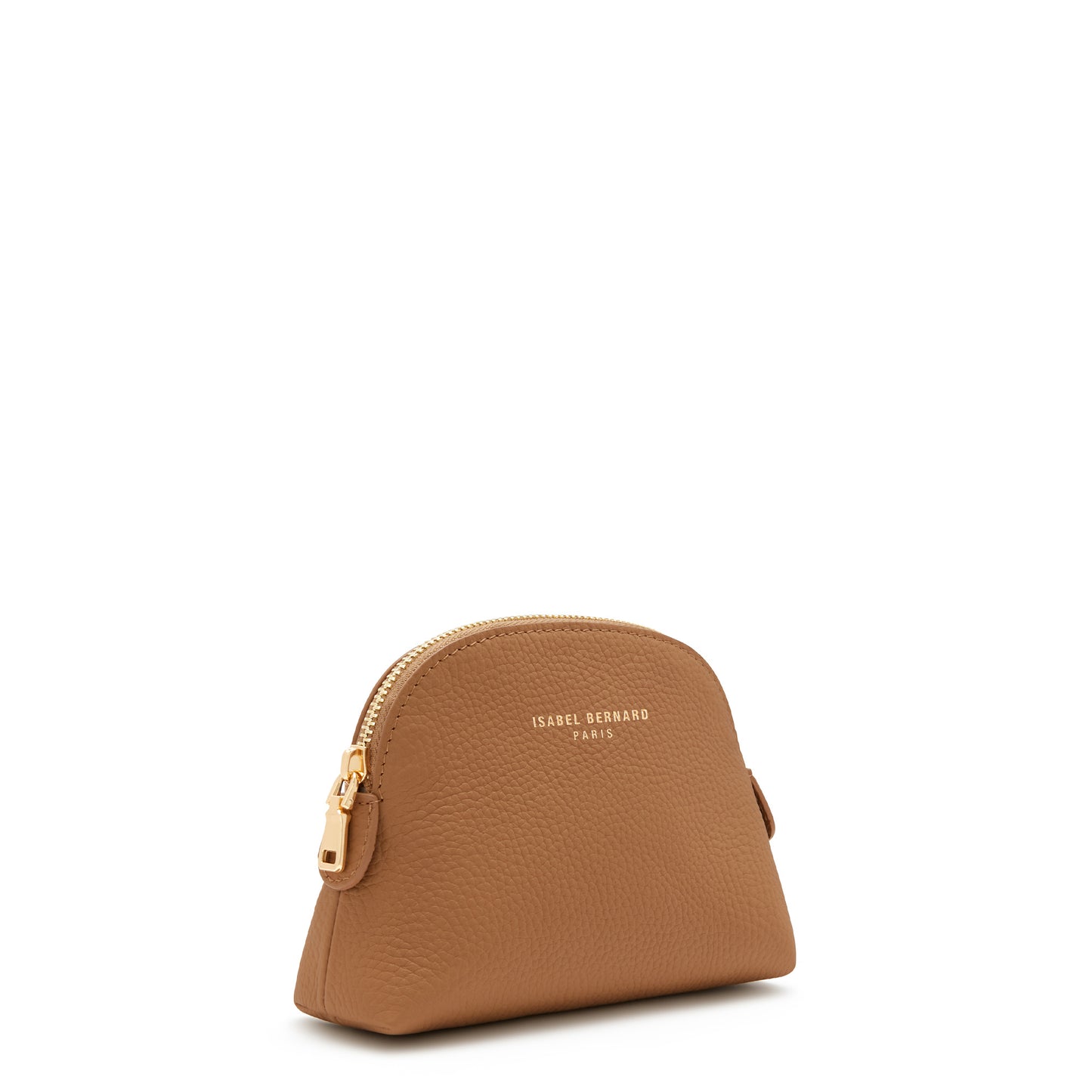 Honoré Babette camel calfskin leather toiletry bag -  - Isabel Bernard