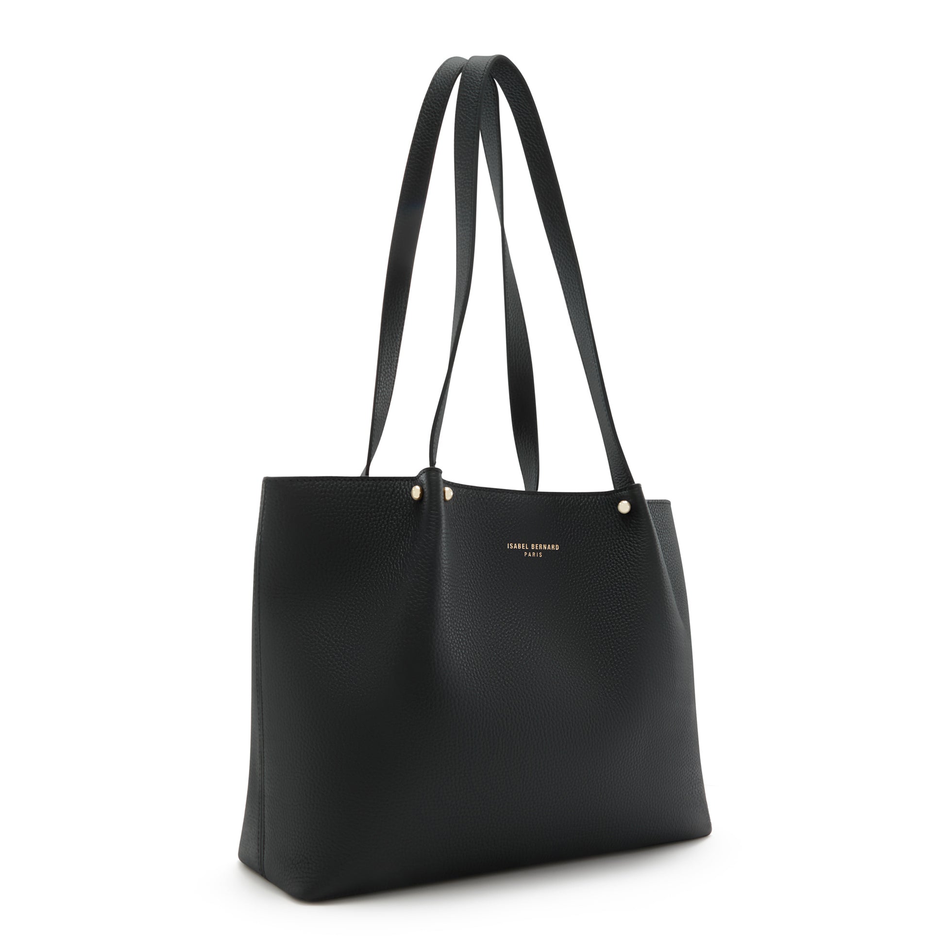 Honoré Nata black leather shopper calfskin leather -  - Isabel Bernard