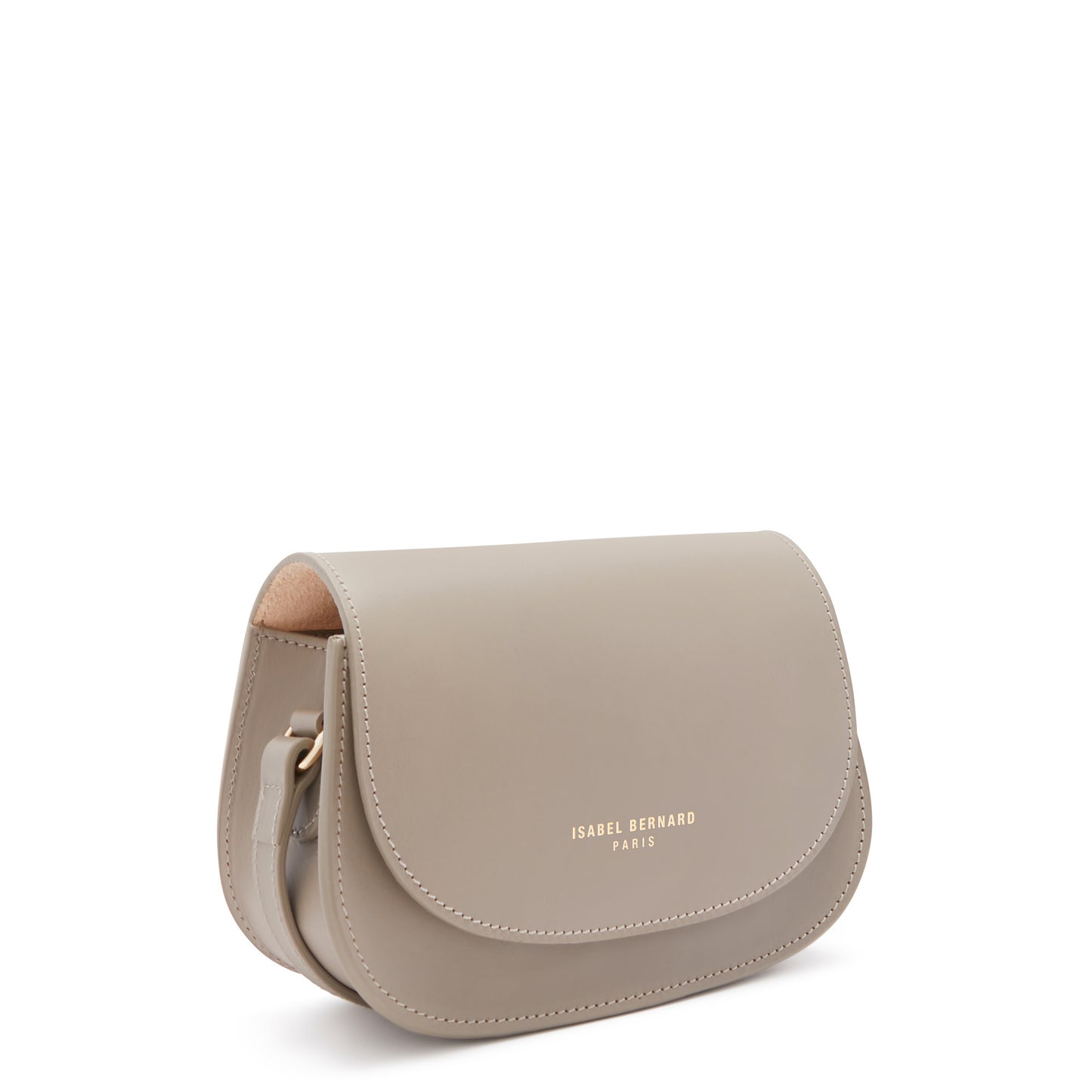 Montmartre Manon taupe vegetable tanned leather crossbody bag -  - Isabel Bernard