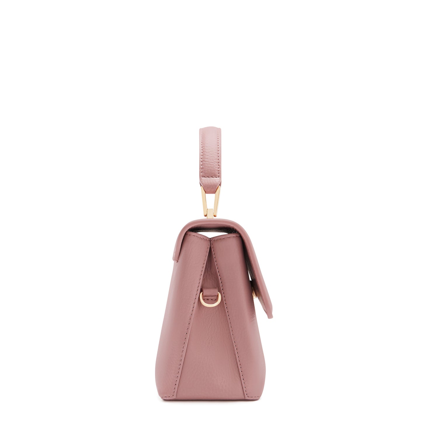 Femme Forte Heline pink calfskin leather handbag -  - Isabel Bernard