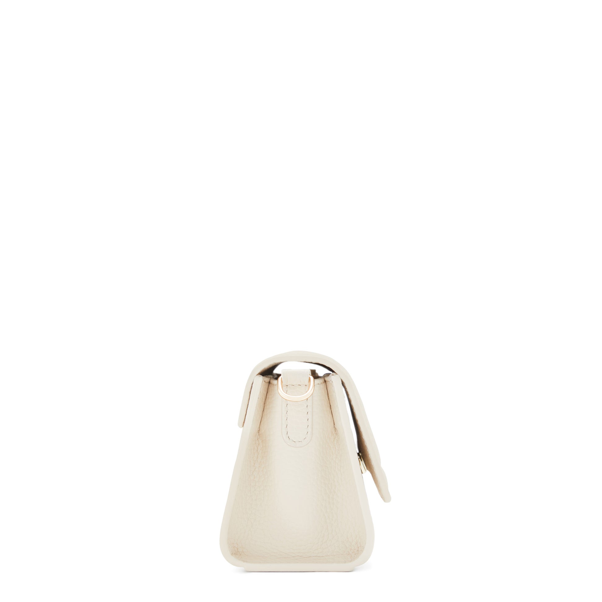 Femme Forte Kim cream calfskin leather crossbody bag -  - Isabel Bernard