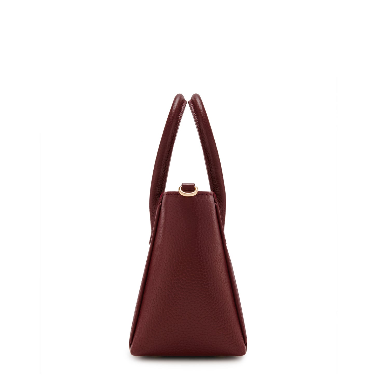 Honoré Cloe Mini bordeaux red calfskin leather handbag -  - Isabel Bernard