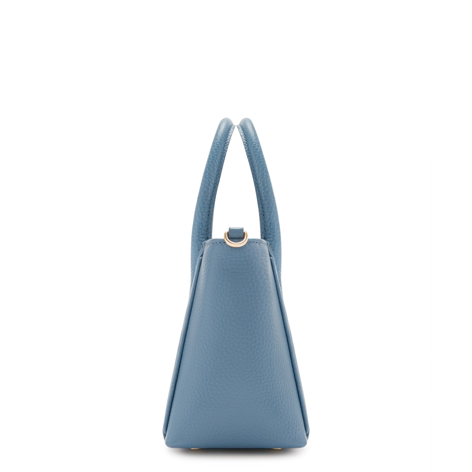 Honoré Cloe Mini blue calfskin leather handbag -  - Isabel Bernard