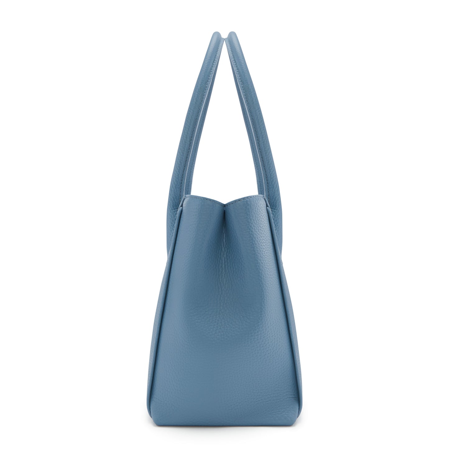 Honoré Cloe Midi blue calfskin leather handbag -  - Isabel Bernard