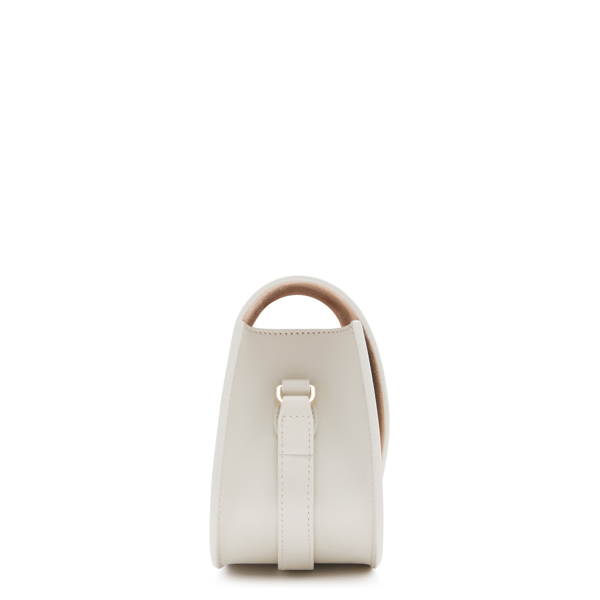 Montmartre Madelon cream vegetable tanned leather crossbody bag -  - Isabel Bernard