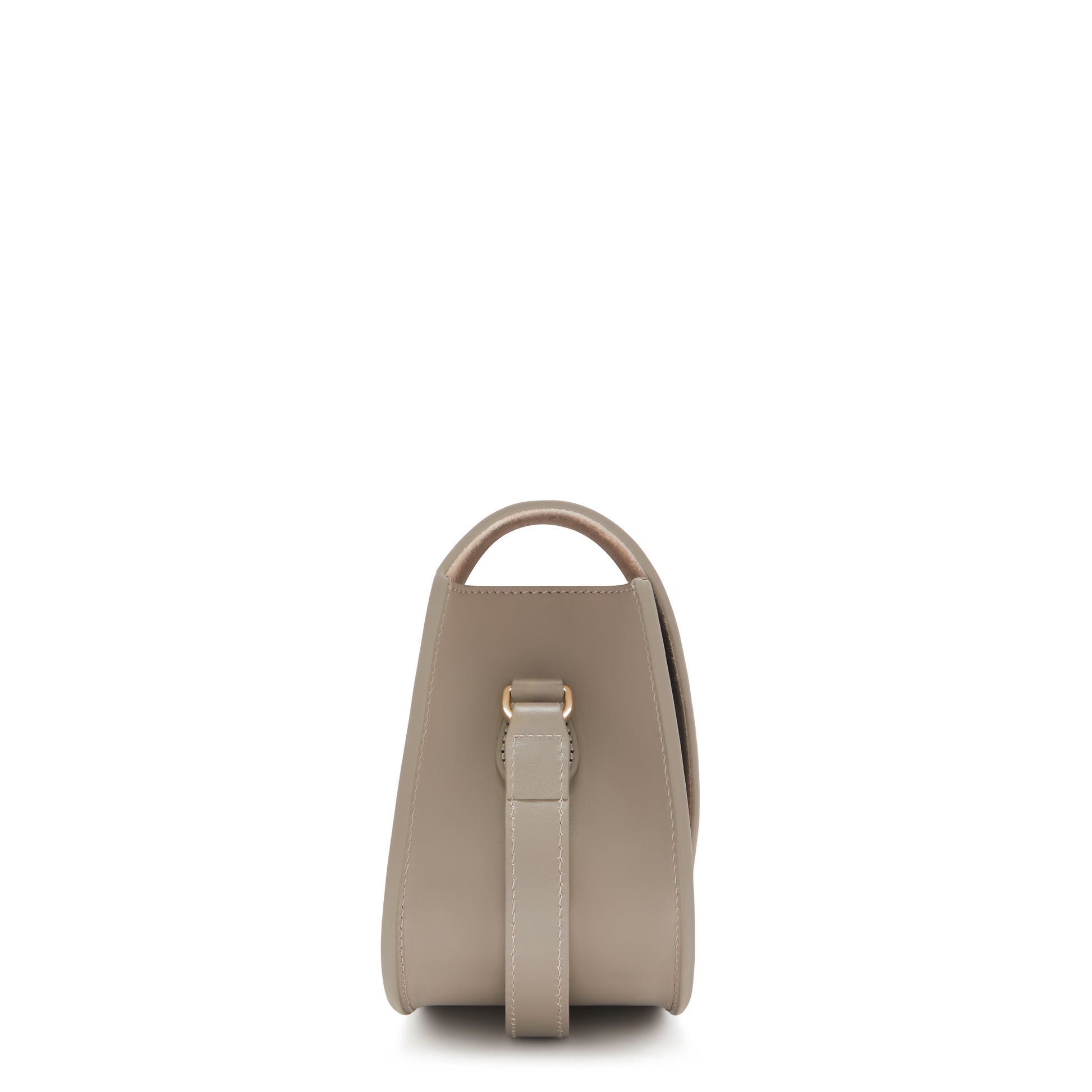 Montmartre Madelon taupe vegetable tanned leather crossbody bag -  - Isabel Bernard