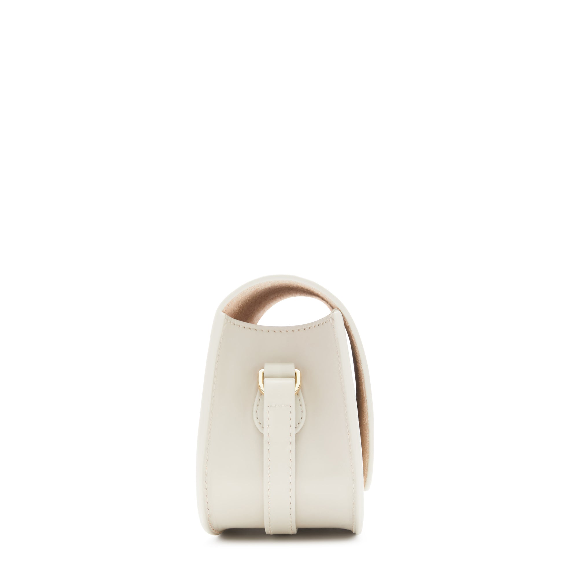 Montmartre Manon cream vegetable tanned leather crossbody bag -  - Isabel Bernard