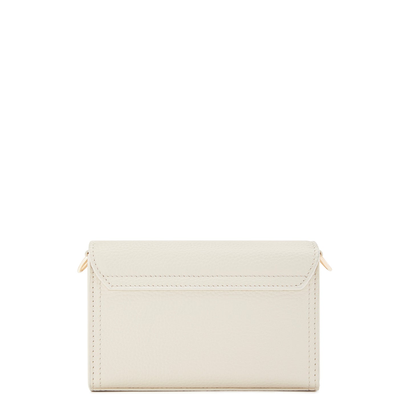 Femme Forte Kim cream calfskin leather crossbody bag -  - Isabel Bernard