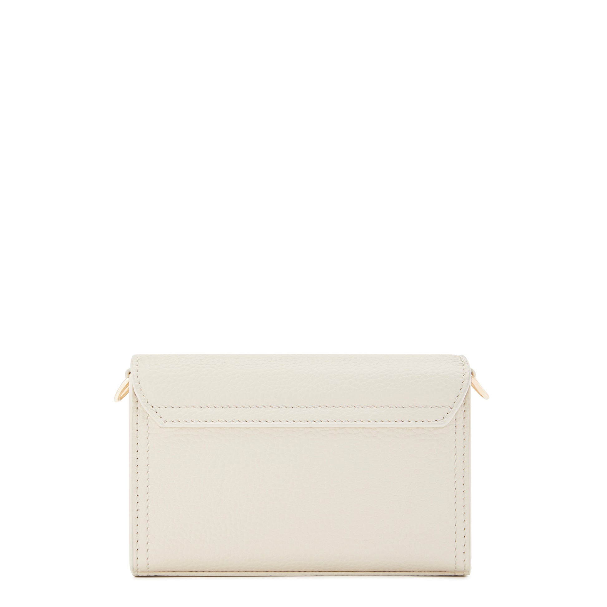 Femme Forte Kim cream calfskin leather crossbody bag -  - Isabel Bernard