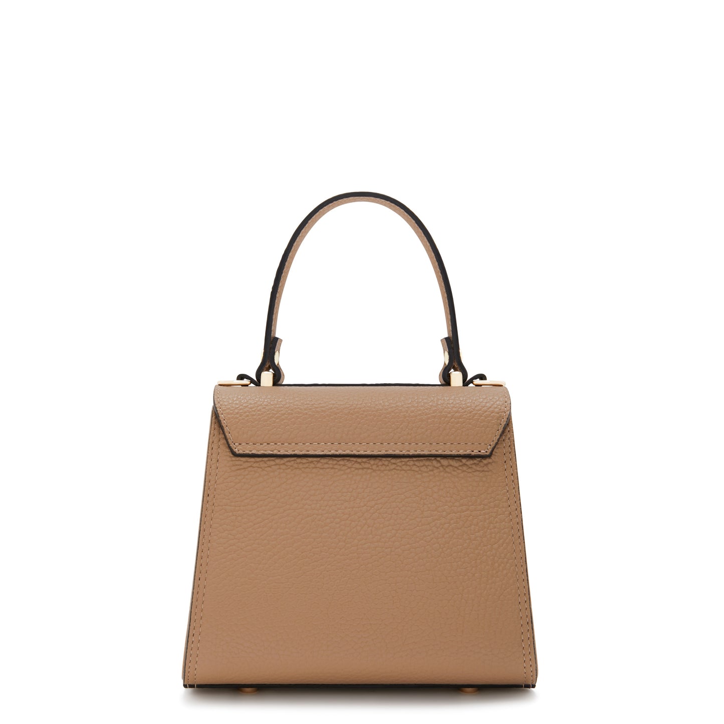 Femme Forte Simone Mini beige leather handbag calfskin leather -  - Isabel Bernard