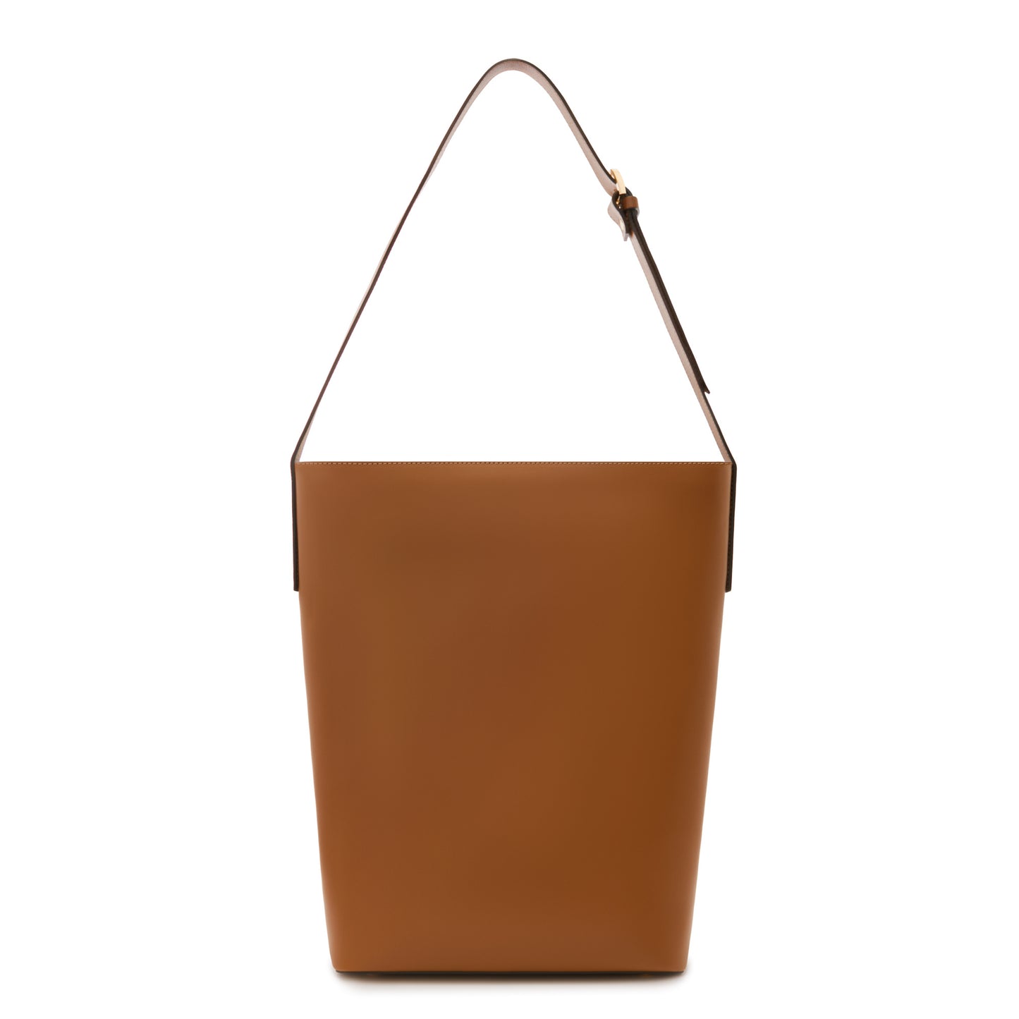 Honoré Flora camel calfskin leather shoulder bag with laptop compartment -  - Isabel Bernard