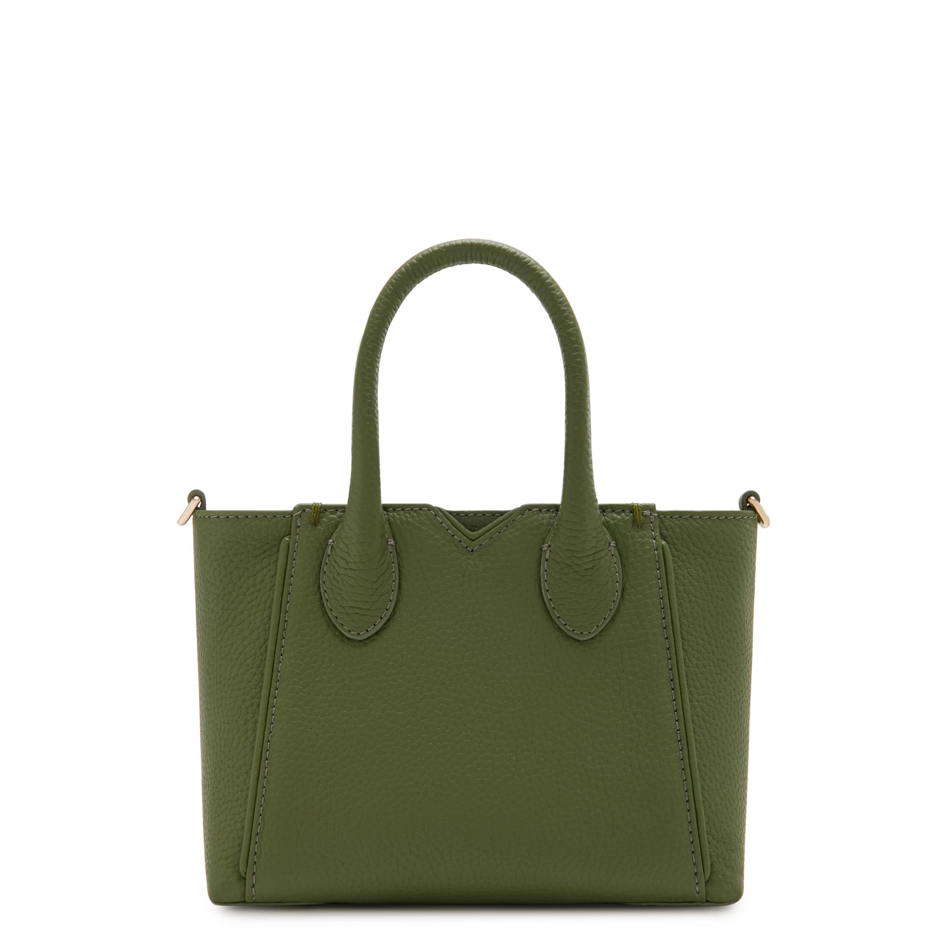 Honoré Cloe Mini green calfskin leather handbag -  - Isabel Bernard