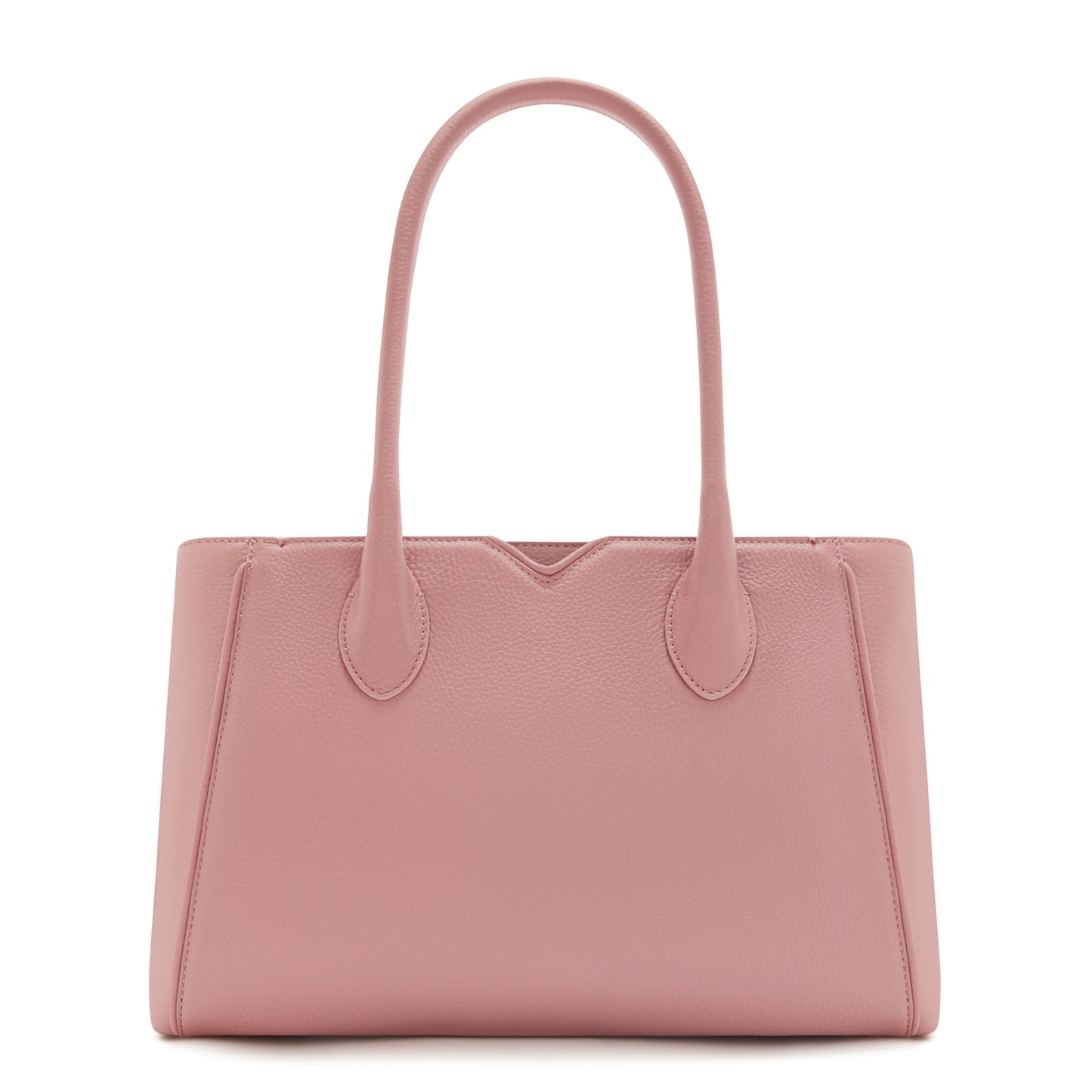 Honoré Cloe Midi pink calfskin leather handbag -  - Isabel Bernard