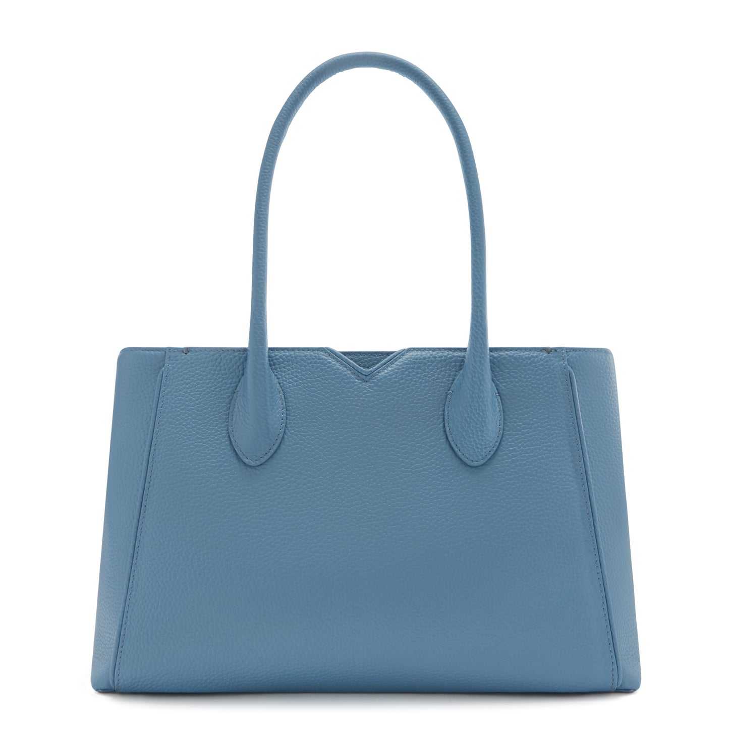 Honoré Cloe Midi blue calfskin leather handbag -  - Isabel Bernard