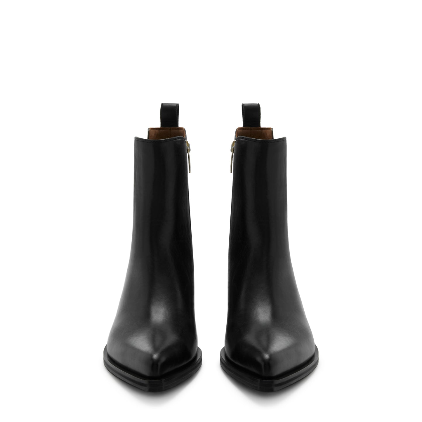 Vendôme Amandine black calfskin leather boots -  - Isabel Bernard