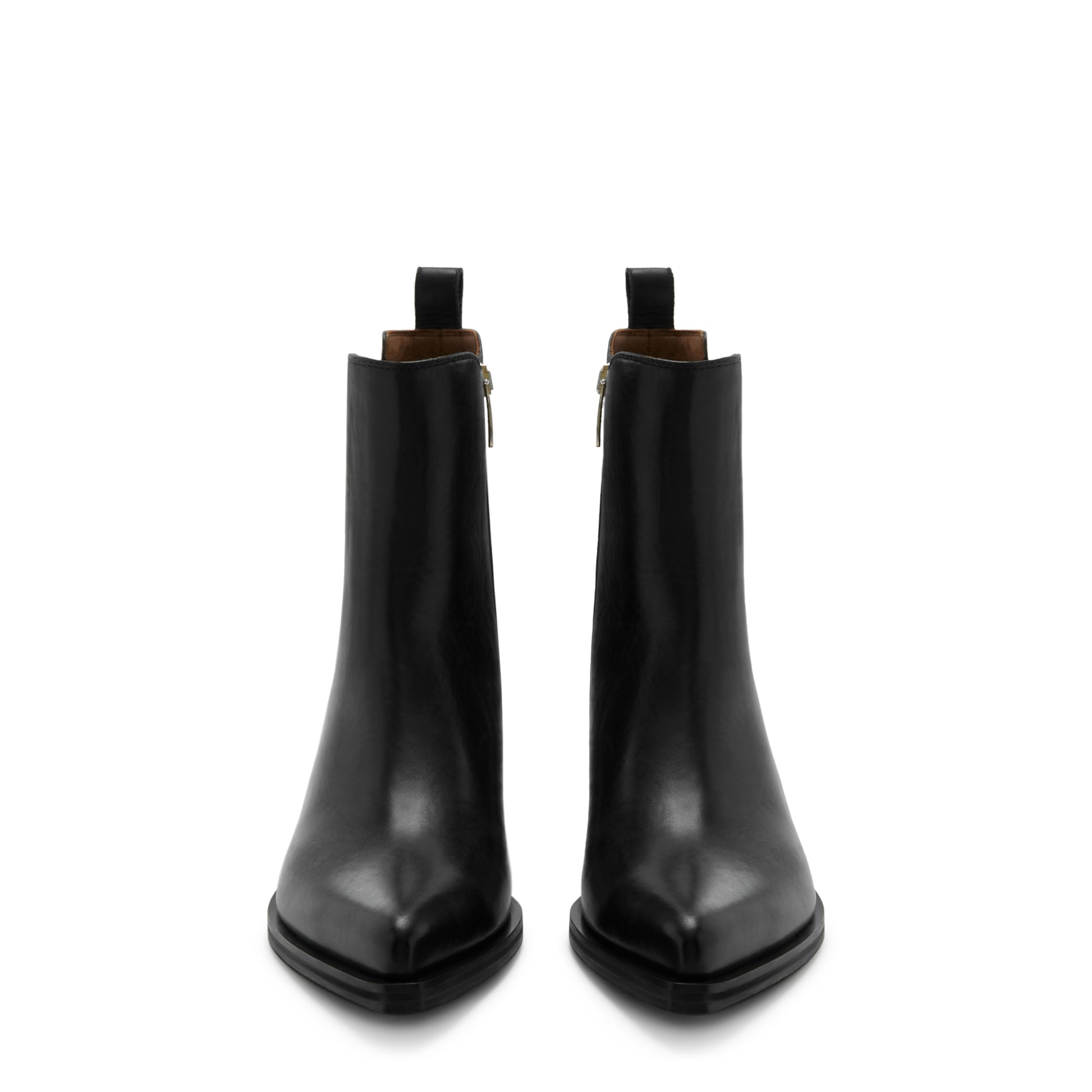 Vendôme Amandine black calfskin leather boots -  - Isabel Bernard