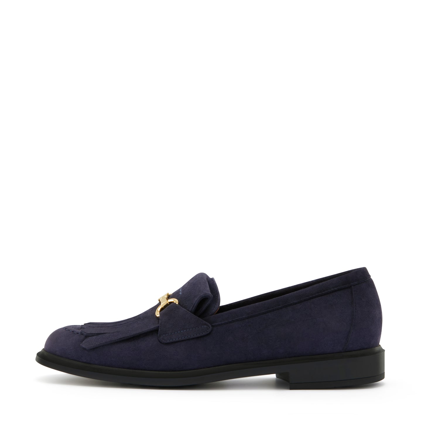 Vendôme Lave blue suede loafers -  - Isabel Bernard