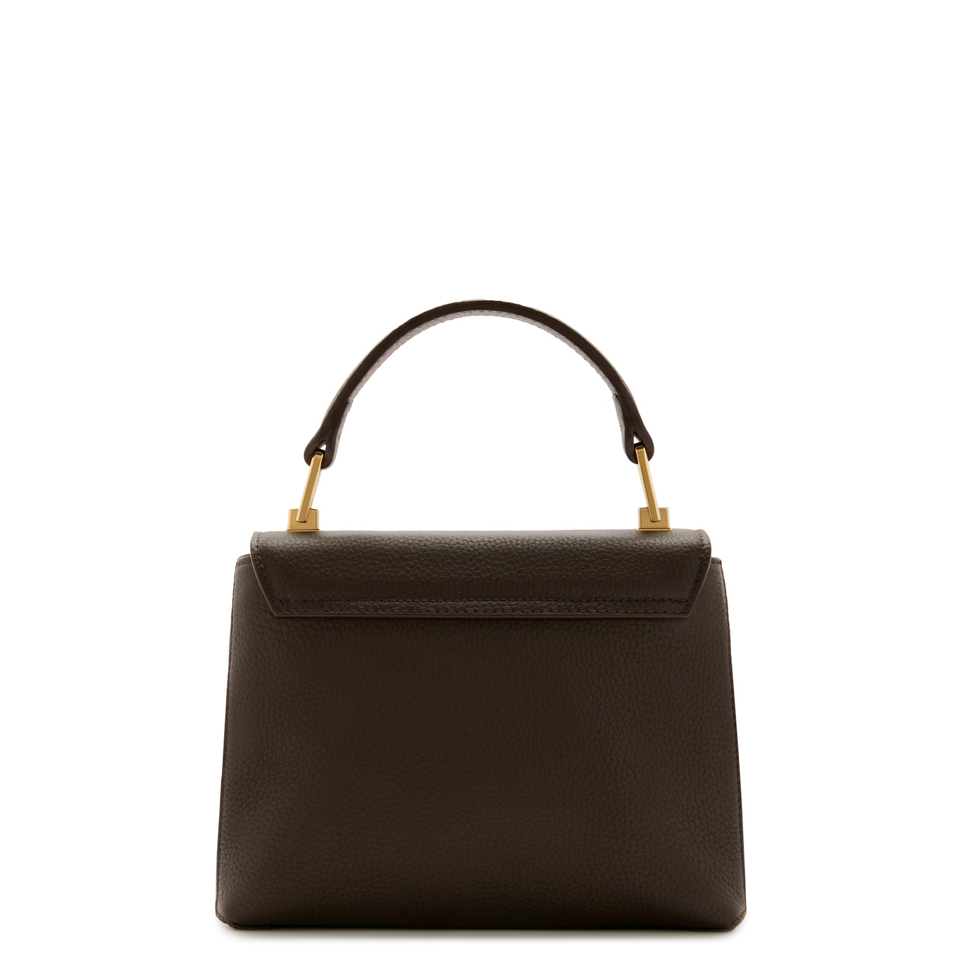 Femme Forte Heline brown calfskin leather handbag -  - Isabel Bernard