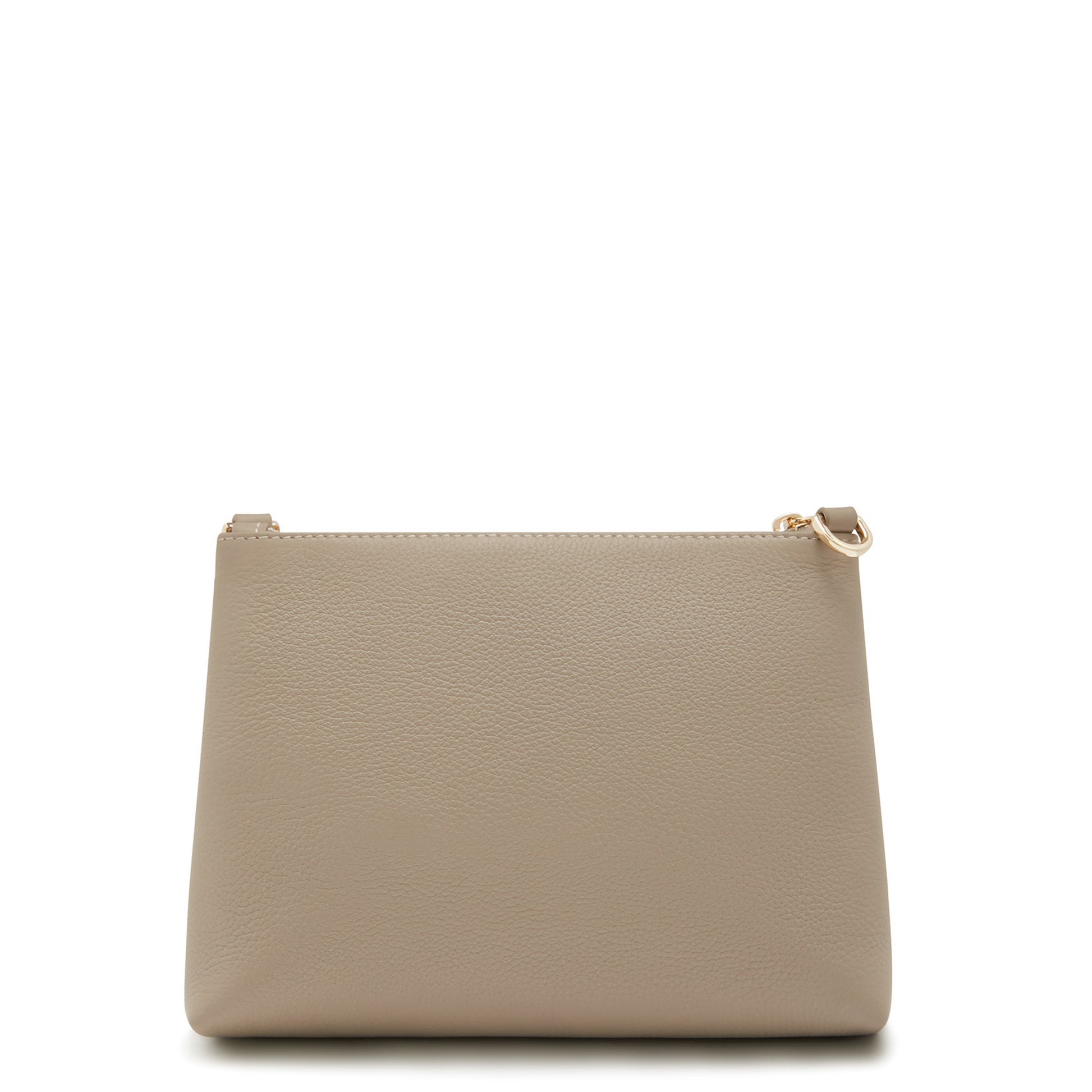 Honoré Misra taupe calfskin leather shoulder bag -  - Isabel Bernard