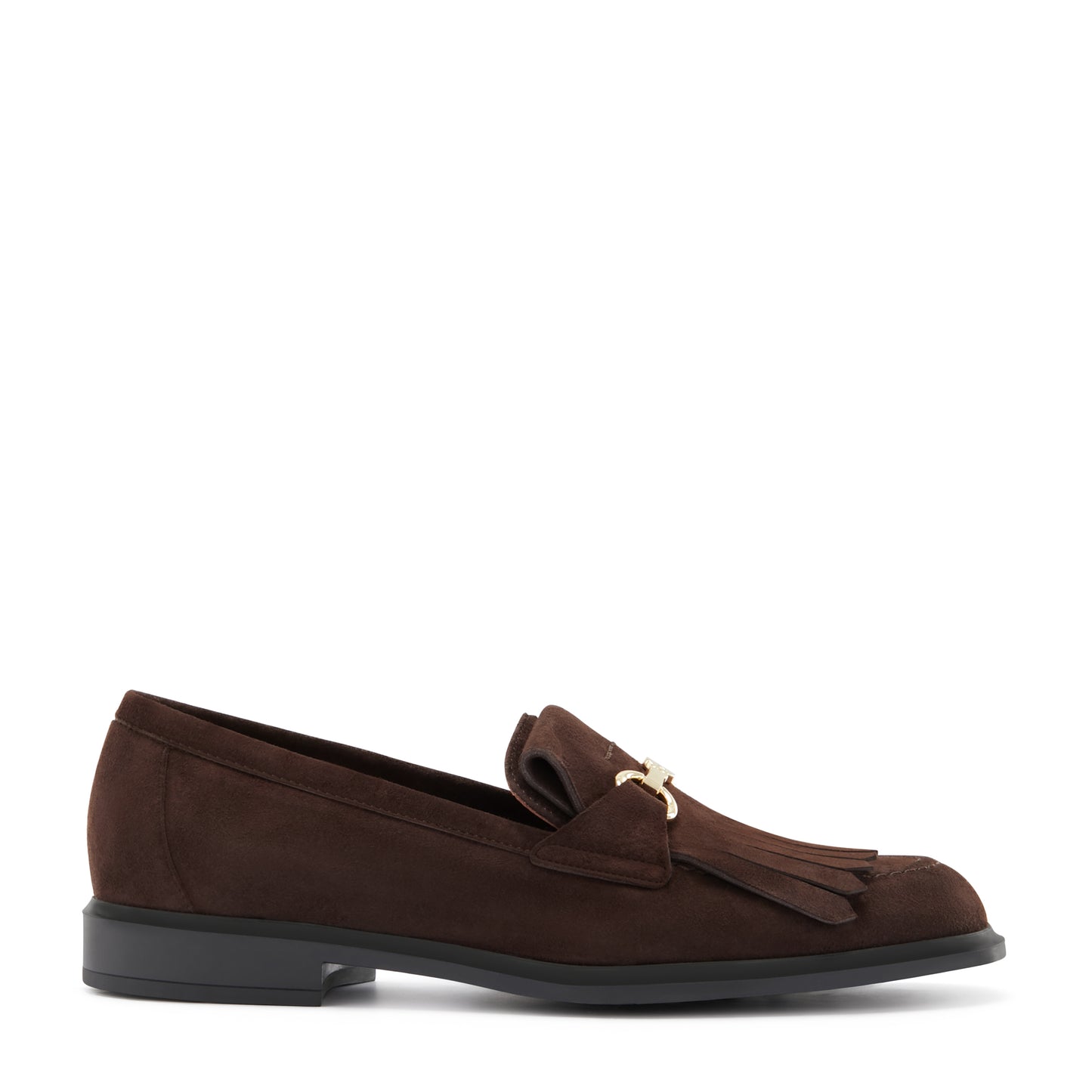 Vendôme Lave brown suede loafers -  - Isabel Bernard