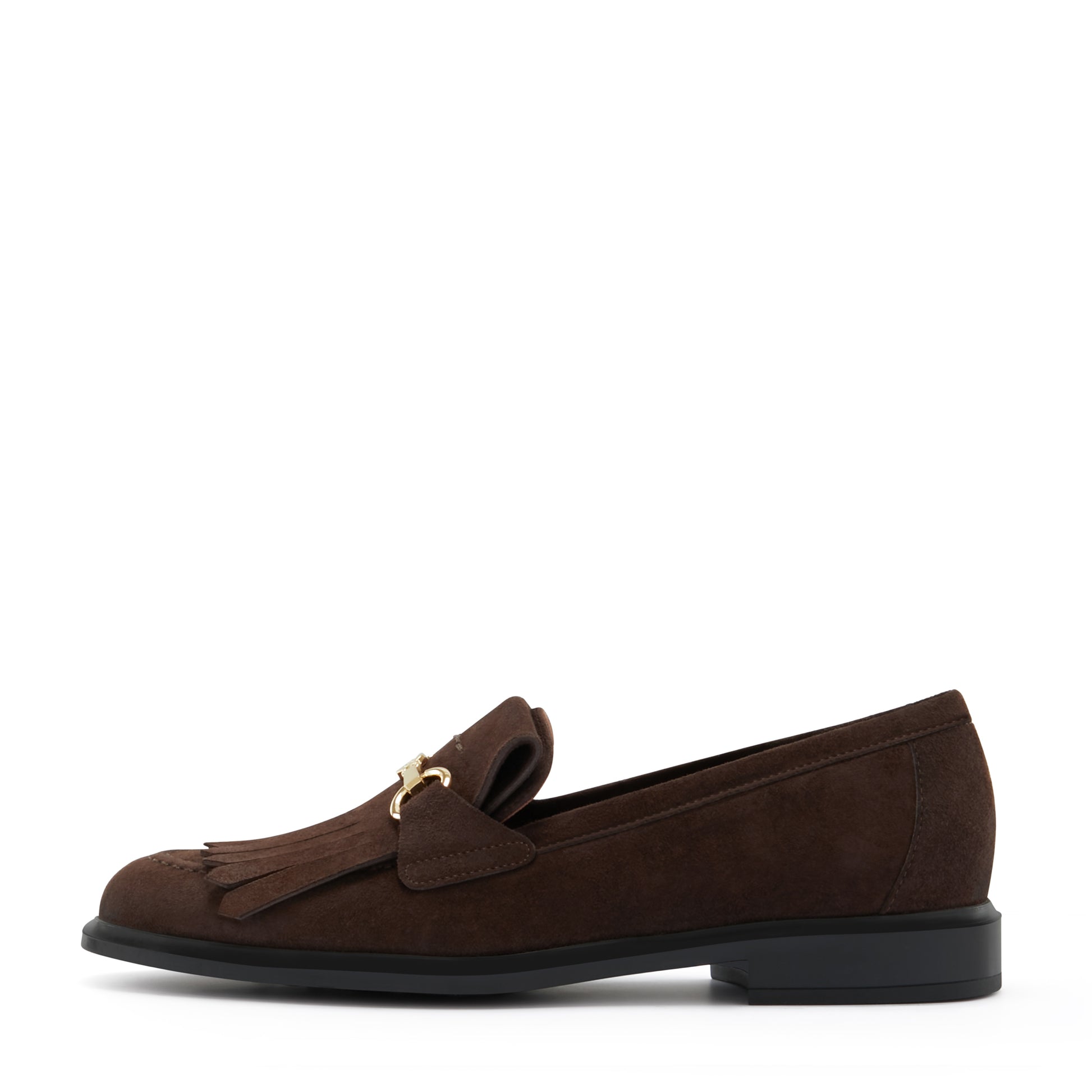 Vendôme Lave brown suede loafers -  - Isabel Bernard