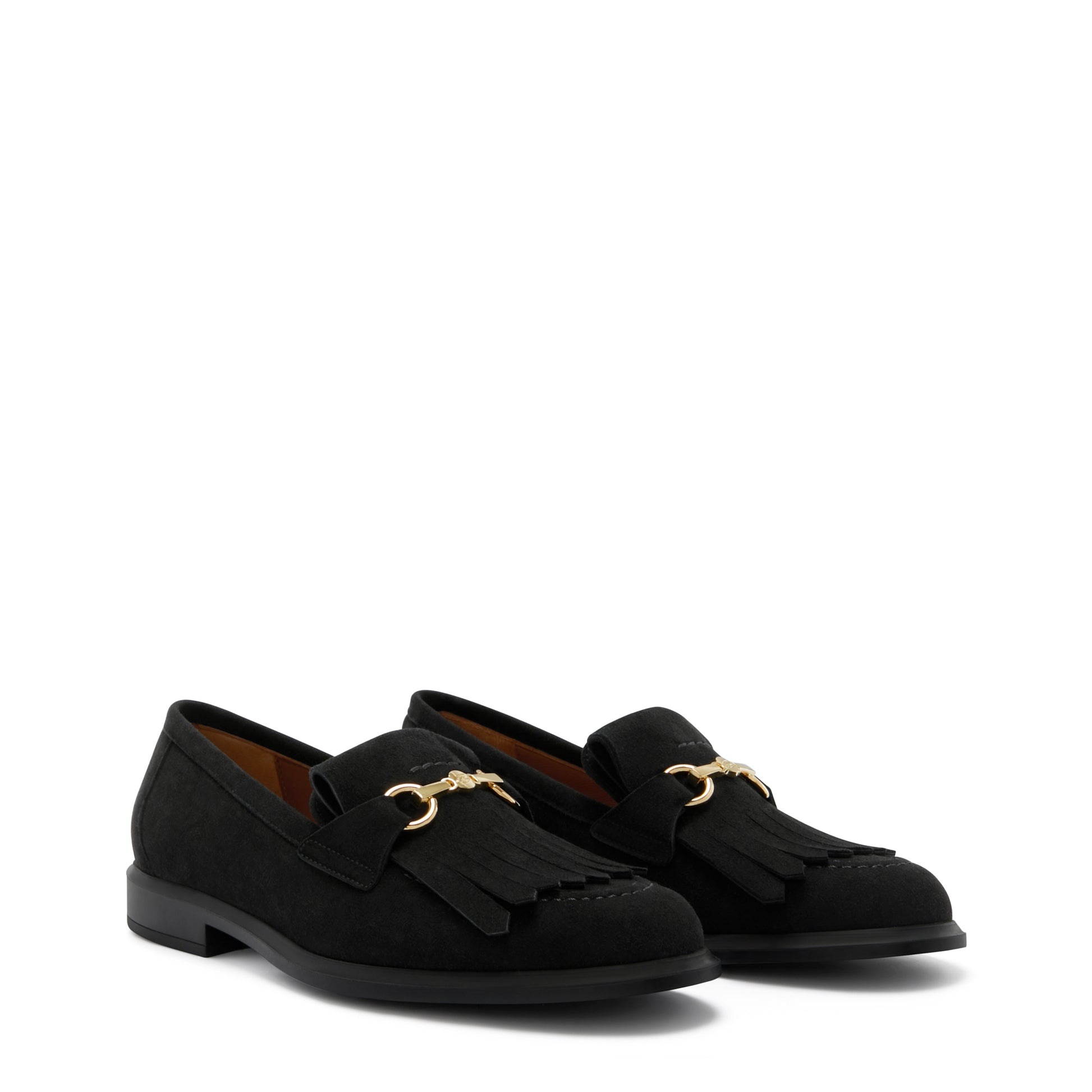 Vendôme Lave black suede loafers -  - Isabel Bernard