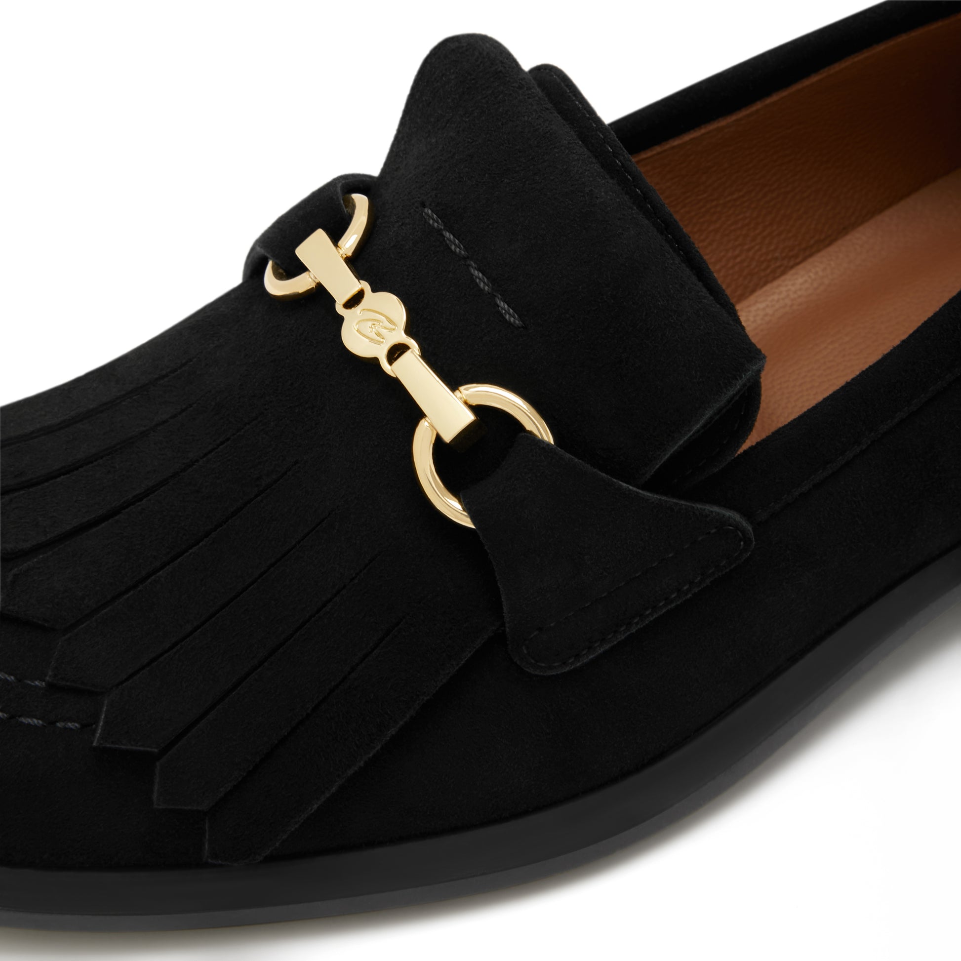 Vendôme Lave black suede loafers -  - Isabel Bernard