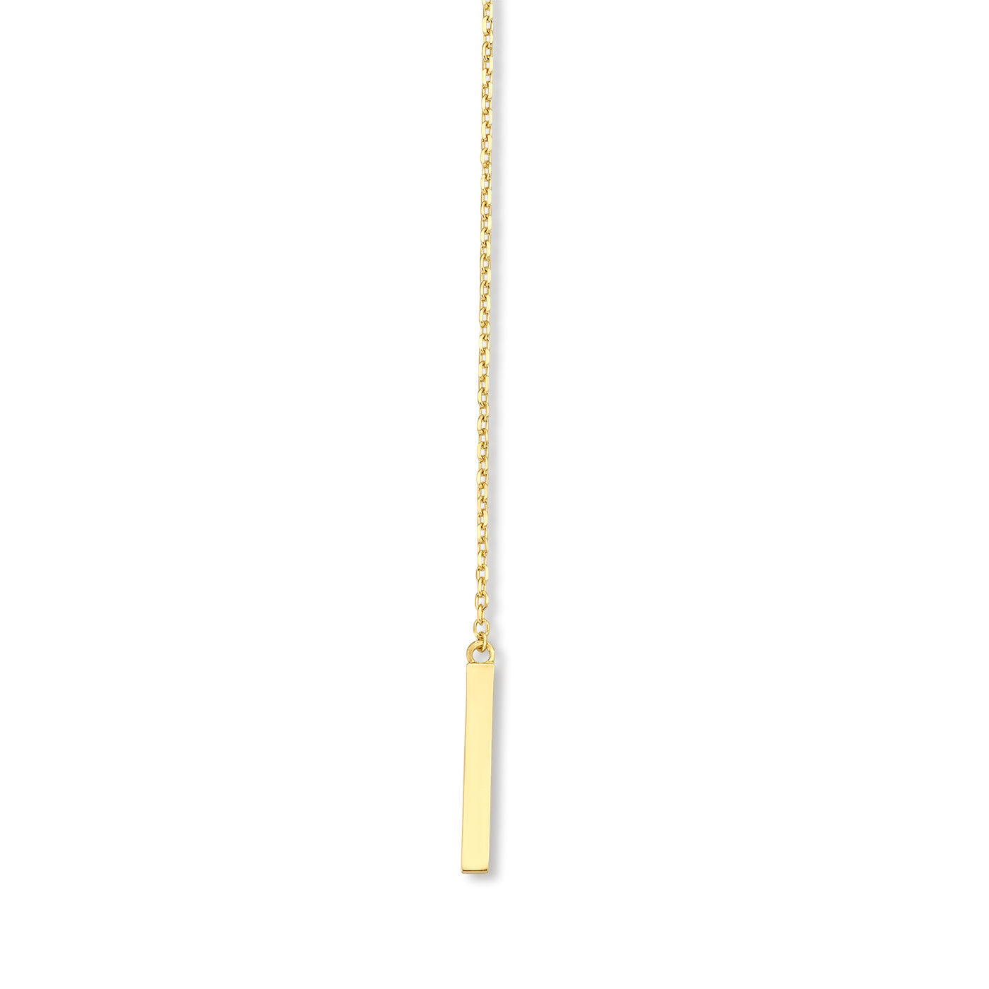 Monceau Josephine 14 karat gold necklace with rod -  - Isabel Bernard