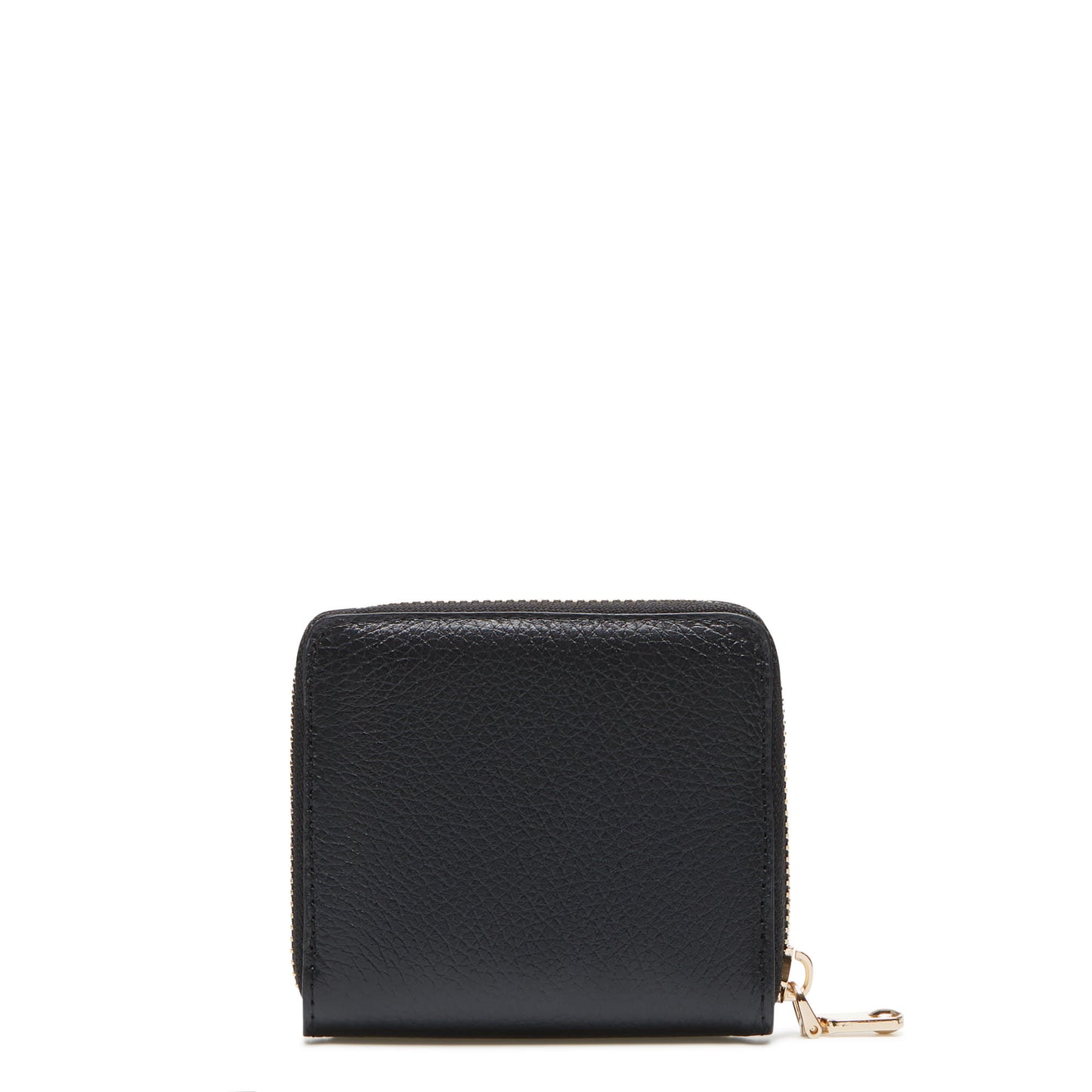 Honoré Jules black calfskin leather zipper wallet -  - Isabel Bernard