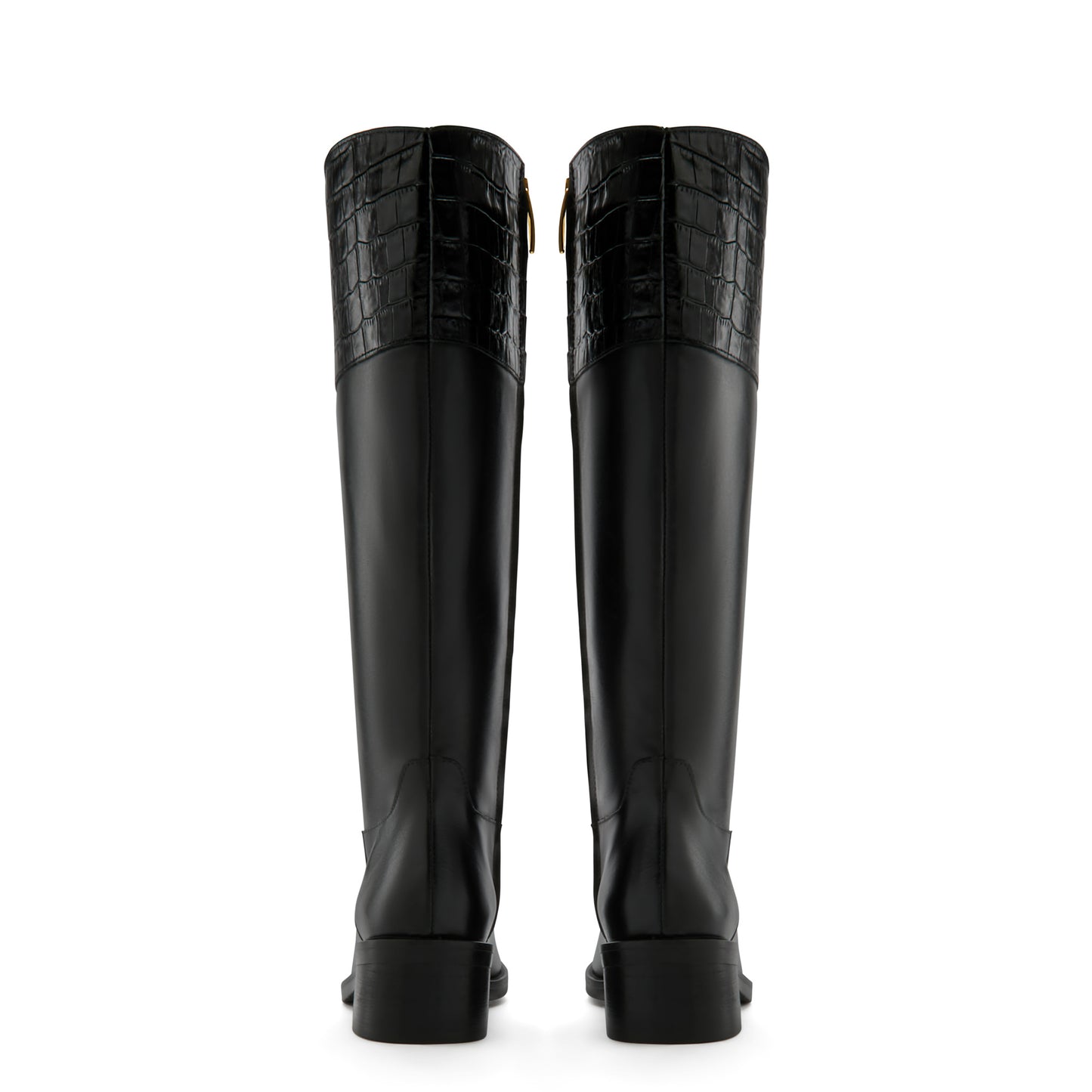 Vendôme Iris black calfskin leather boots -  - Isabel Bernard