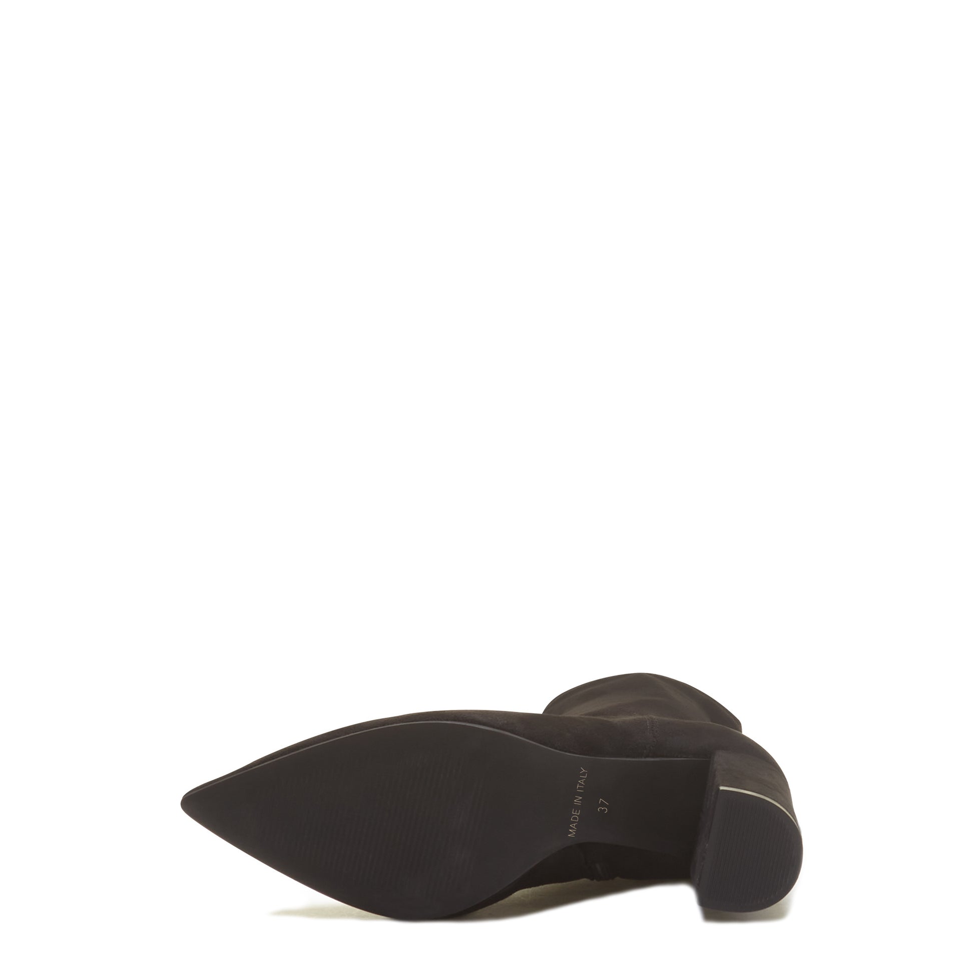 Vendôme Fem black nylon stretch suede heels -  - Isabel Bernard