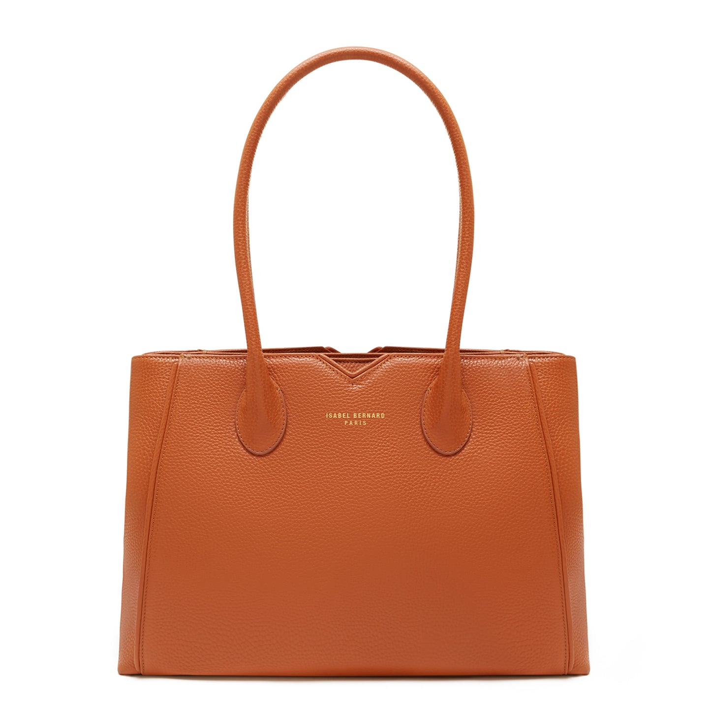 Honoré Cloe cognac calfskin leather handbag -  - Isabel Bernard