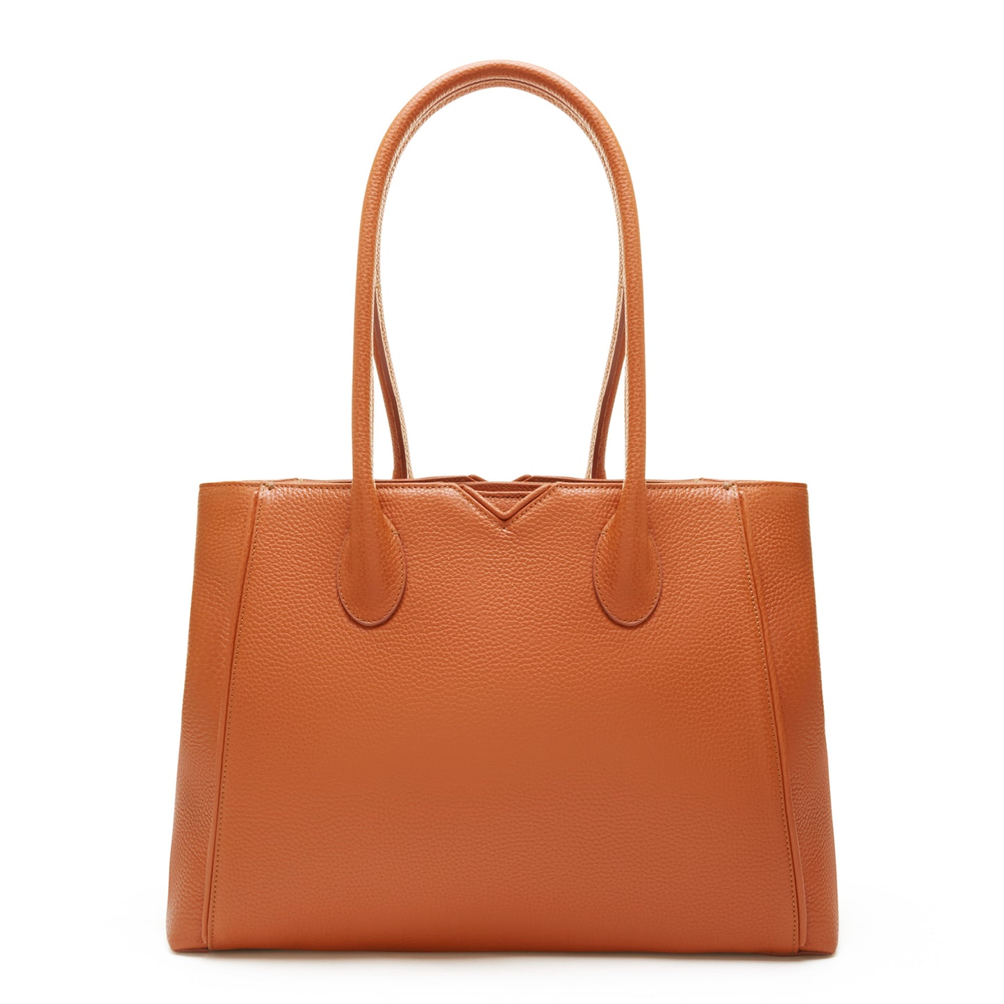 Honoré Cloe cognac calfskin leather handbag -  - Isabel Bernard