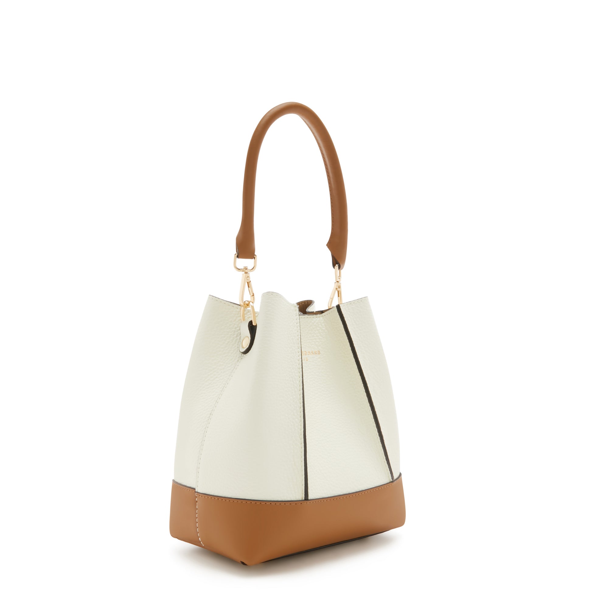 Femme Forte Minette cream calfskin leather handbag -  - Isabel Bernard