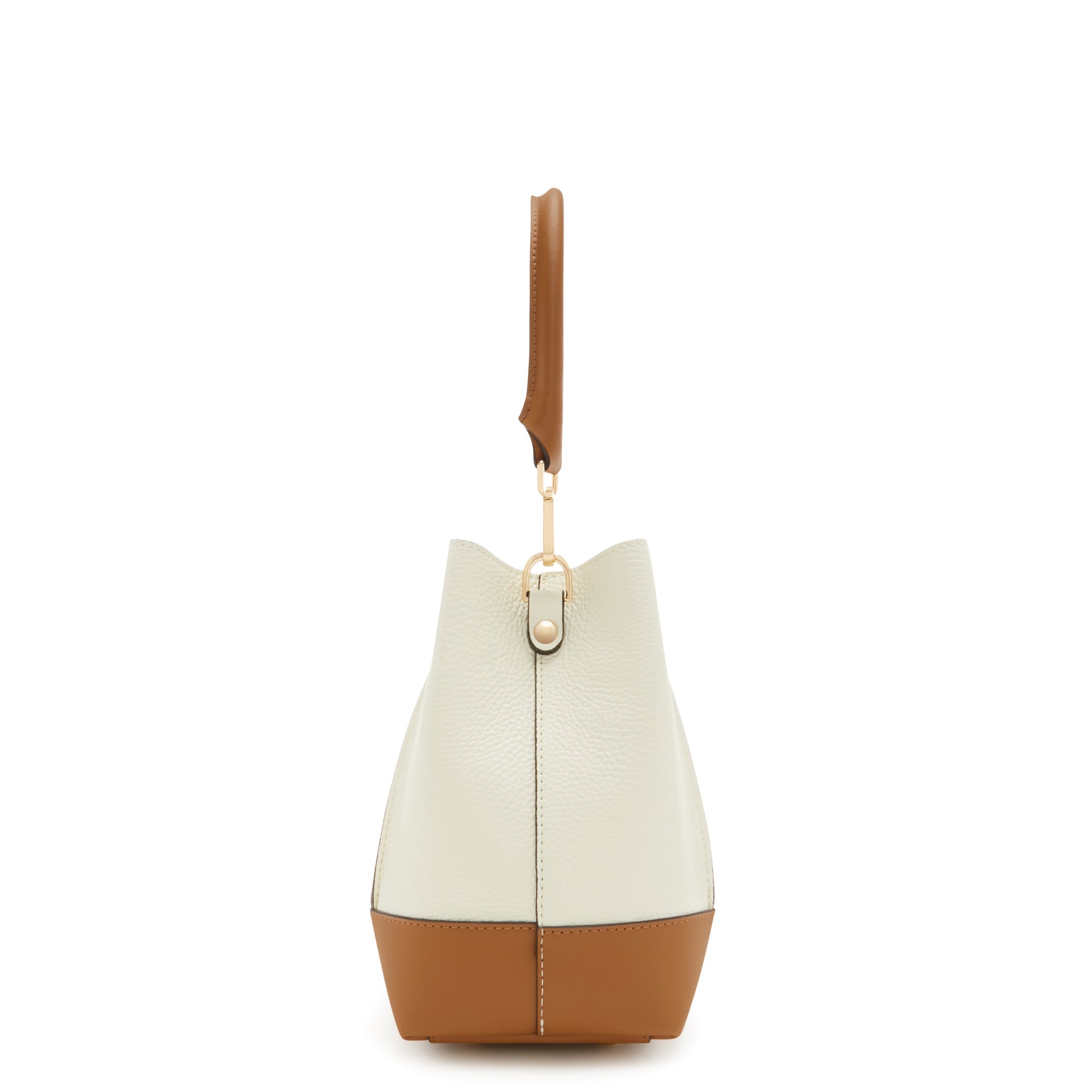 Femme Forte Minette cream calfskin leather handbag -  - Isabel Bernard