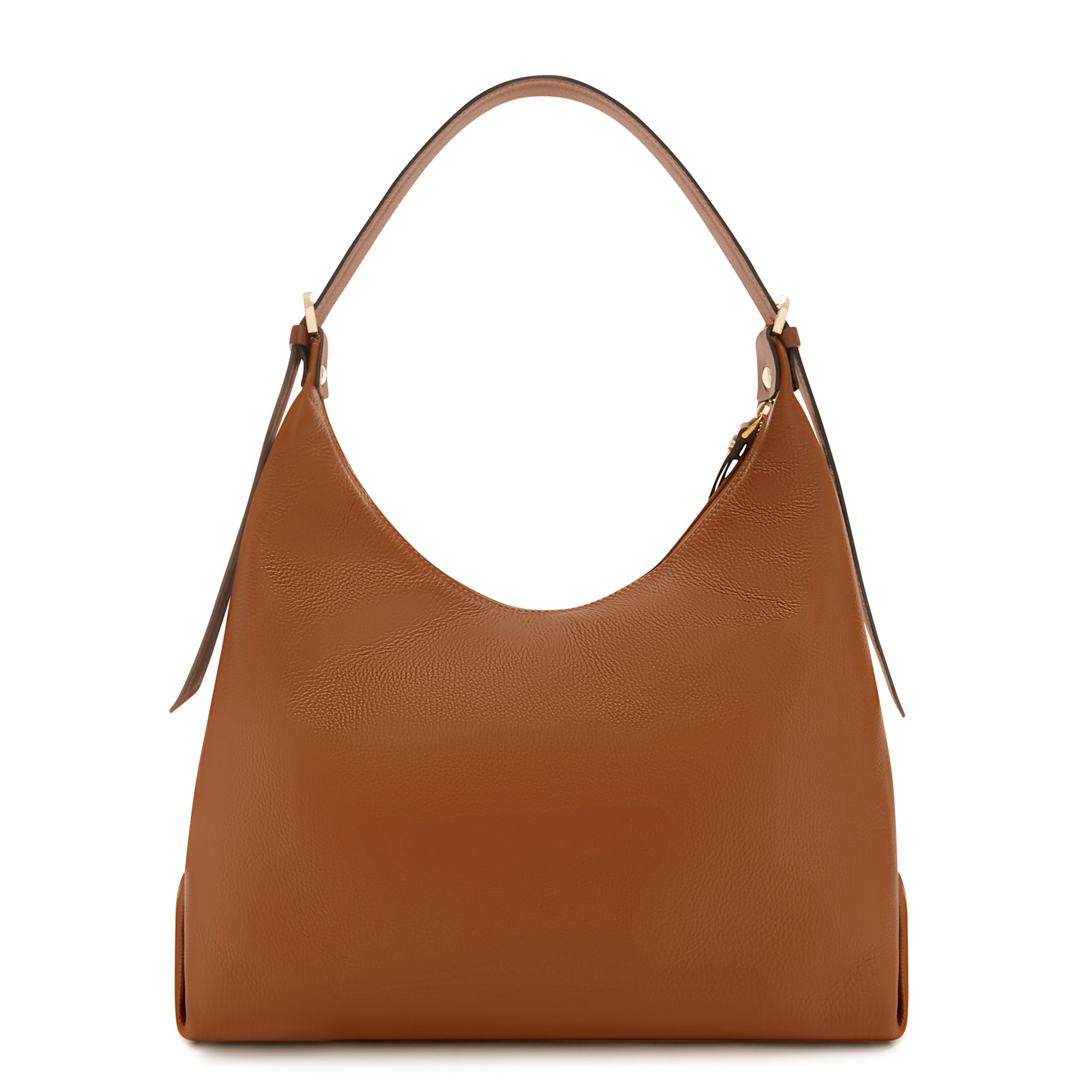 Honoré Muriel cognac calfskin leather shoulder bag -  - Isabel Bernard