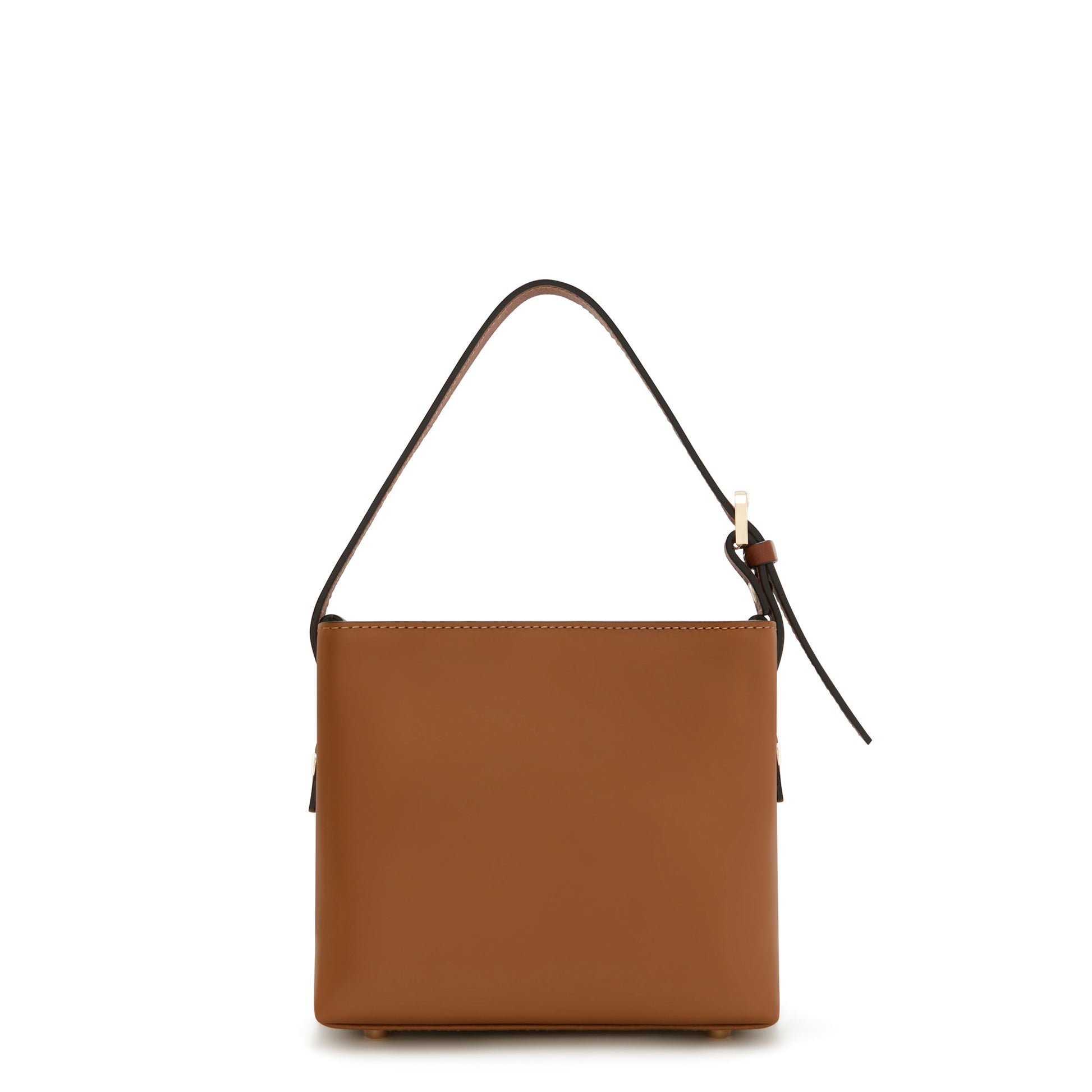 Honoré Adriane Mini cognac leather handbag calfskin leather -  - Isabel Bernard