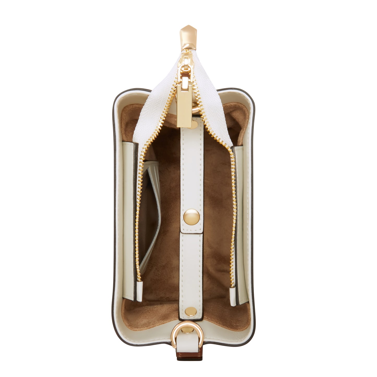 Honoré Adriane Mini white leather handbag calfskin leather -  - Isabel Bernard