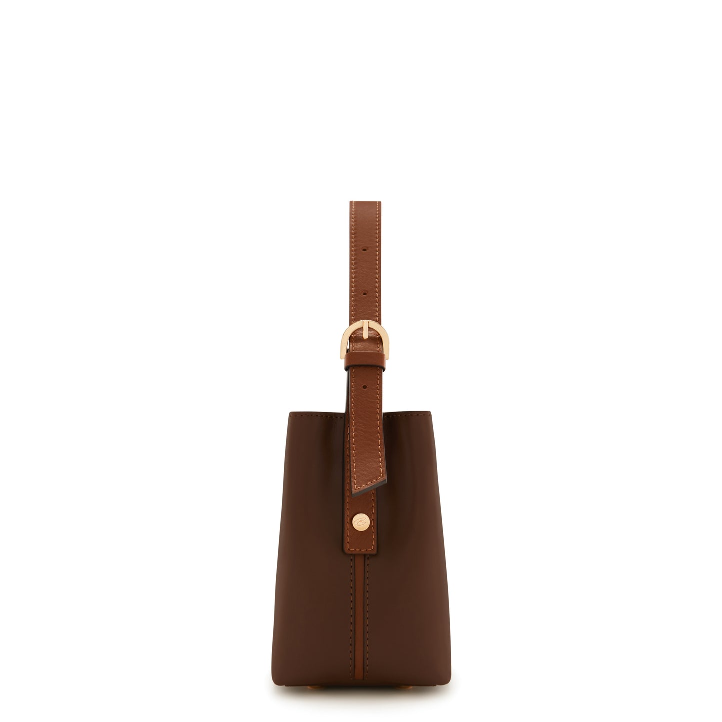 Honoré Adriane Mini brown leather handbag calfskin leather -  - Isabel Bernard