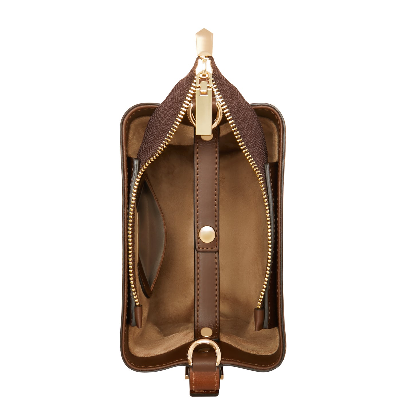 Honoré Adriane Mini brown leather handbag calfskin leather -  - Isabel Bernard