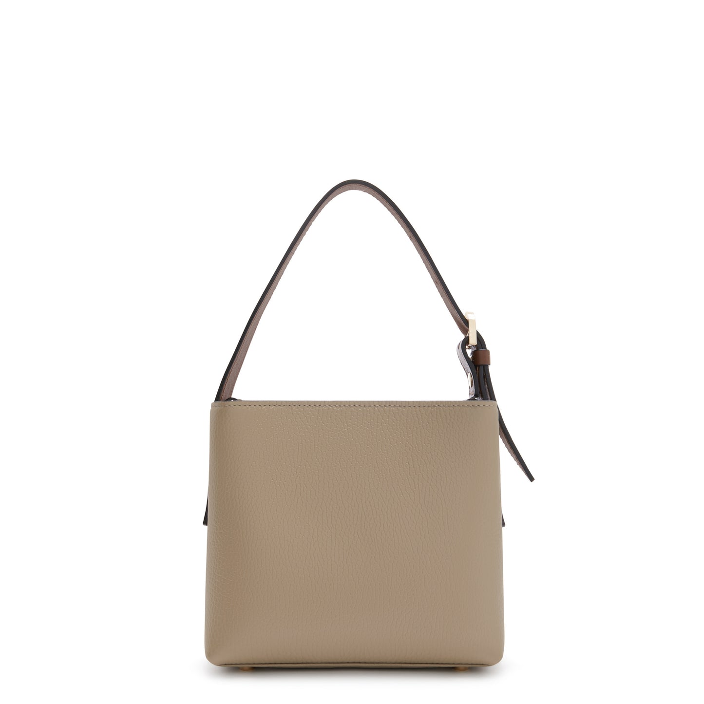 Honoré Adriane Mini taupe leather handbag calfskin leather -  - Isabel Bernard