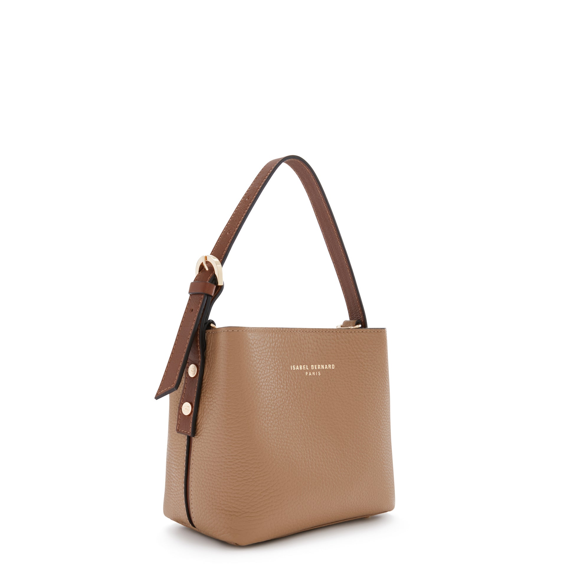 Honoré Adriane Mini beige leather handbag calfskin leather -  - Isabel Bernard