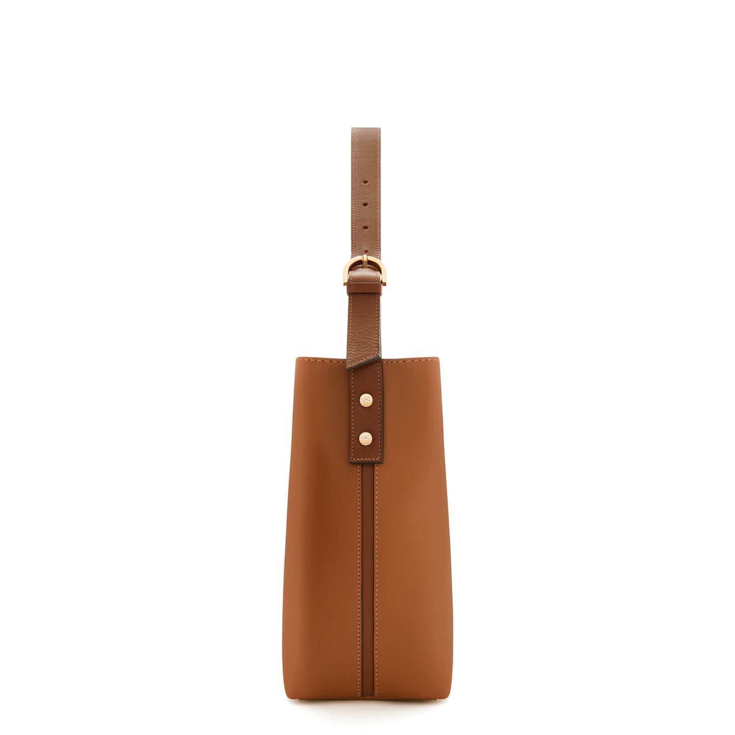 Honoré Adriane Midi cognac leather shoulder bag calfskin leather -  - Isabel Bernard