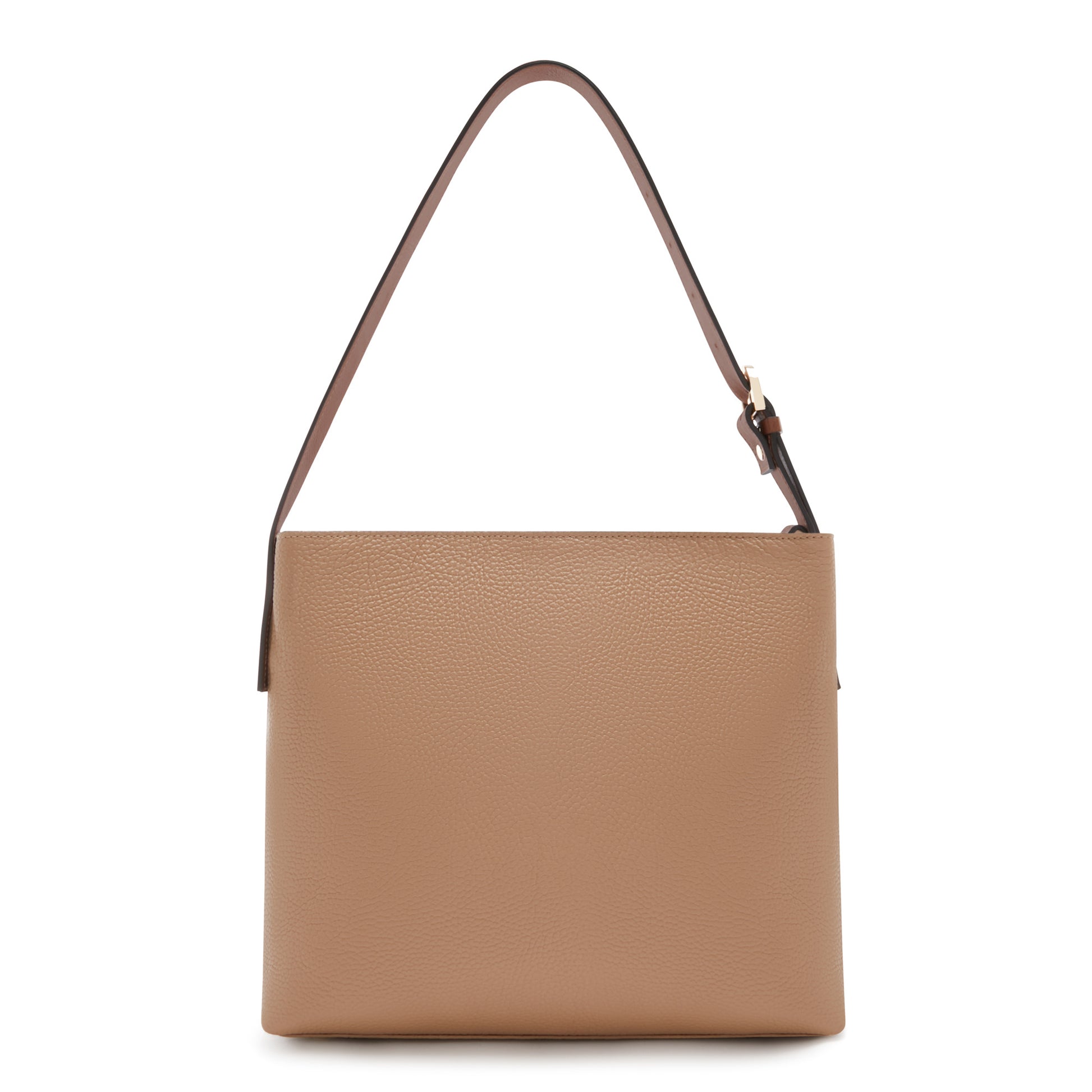 Honoré Adriane Midi beige leather shoulder bag calfskin leather -  - Isabel Bernard