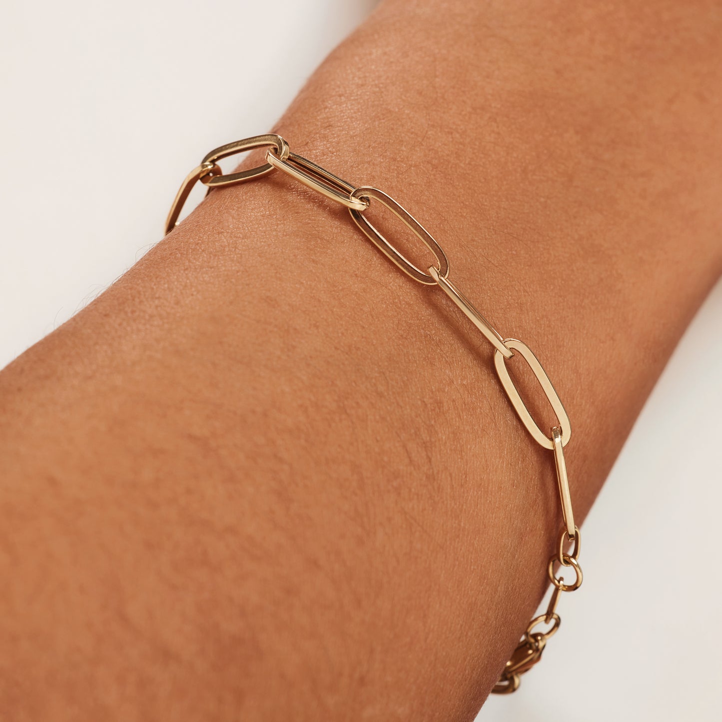 Aidee Odile 14 karat gold link bracelet - - Isabel Bernard