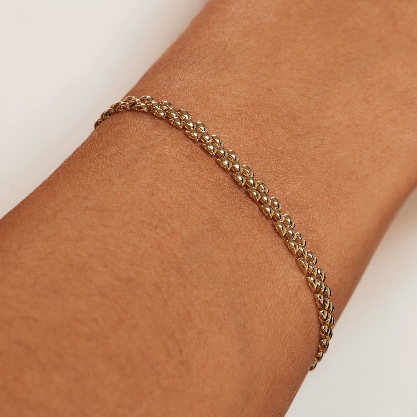 Aidee Rosine 14 karat gold link bracelet - - Isabel Bernard